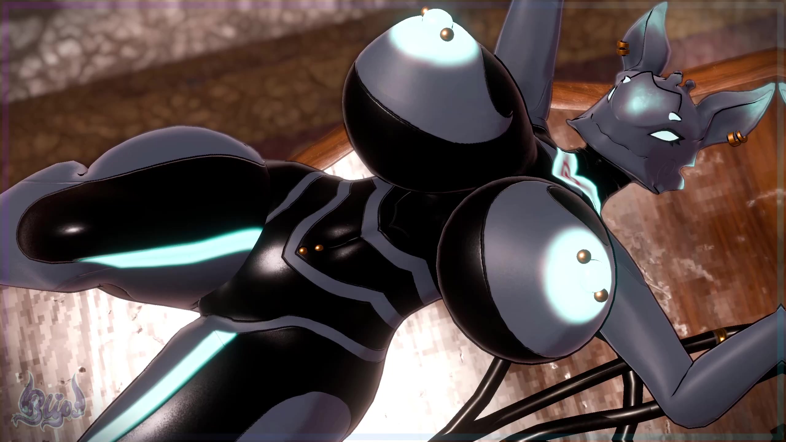 Vr warframe puppy girl voruna clone fucks her