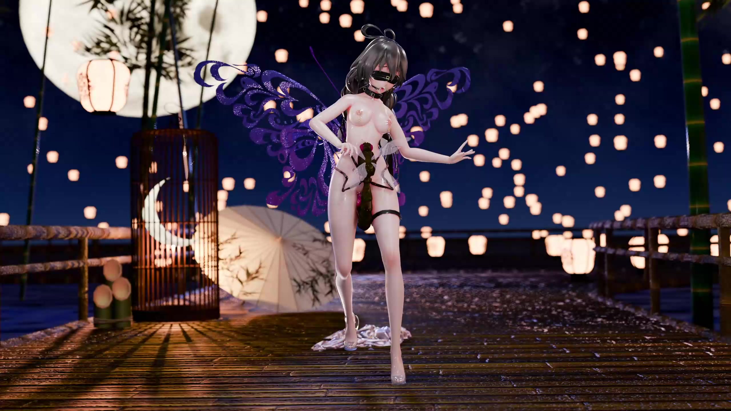 洛天依昆虫触手ふたなりエッチ