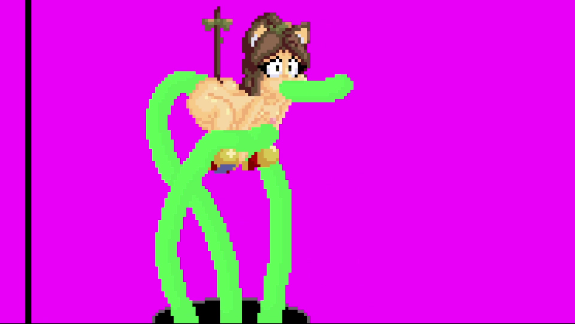 Schoolgirl futanari tentacle ecchi attack