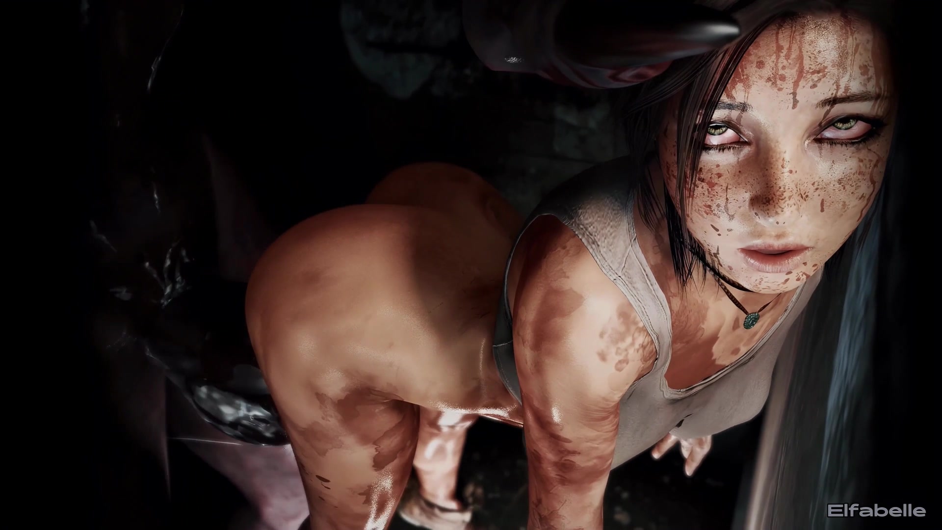 Laras gebärmutter wird geplündert