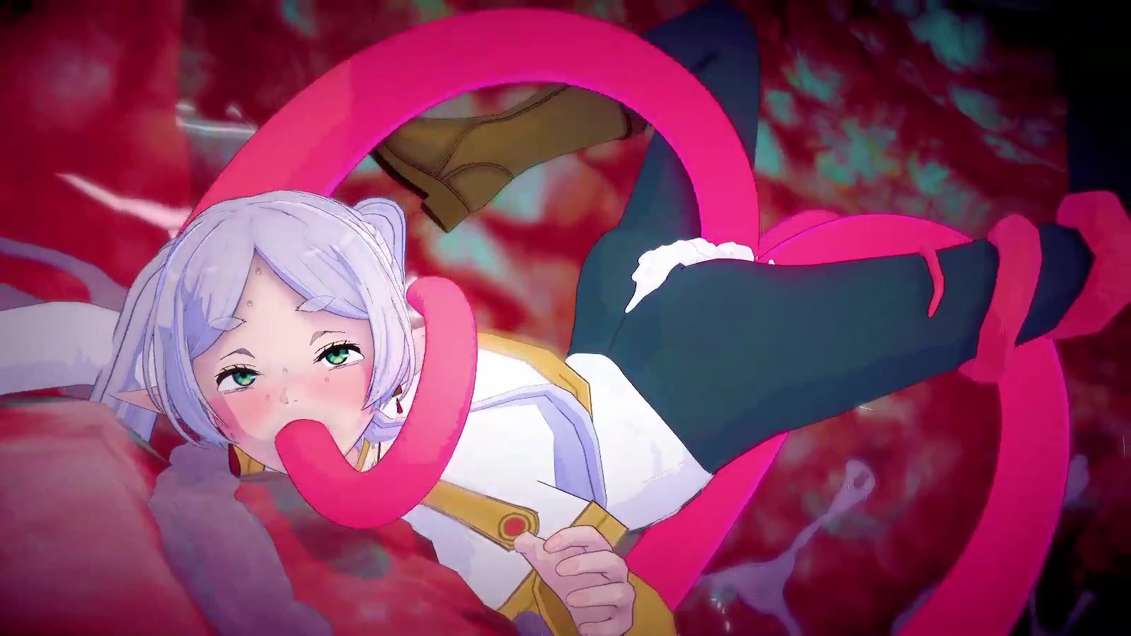 Frieren tentacle ecchi futanari schoolgirl