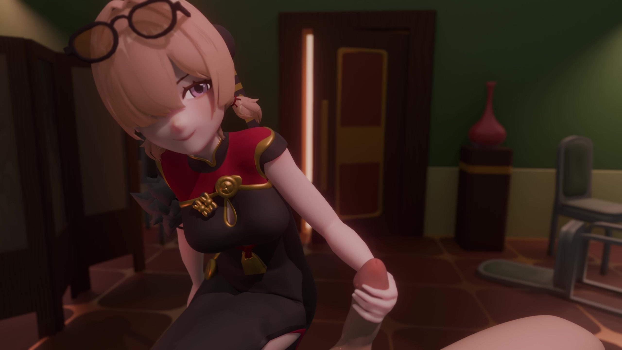 Sweety's secret service: schoolgirl tentacle futanari ecchi