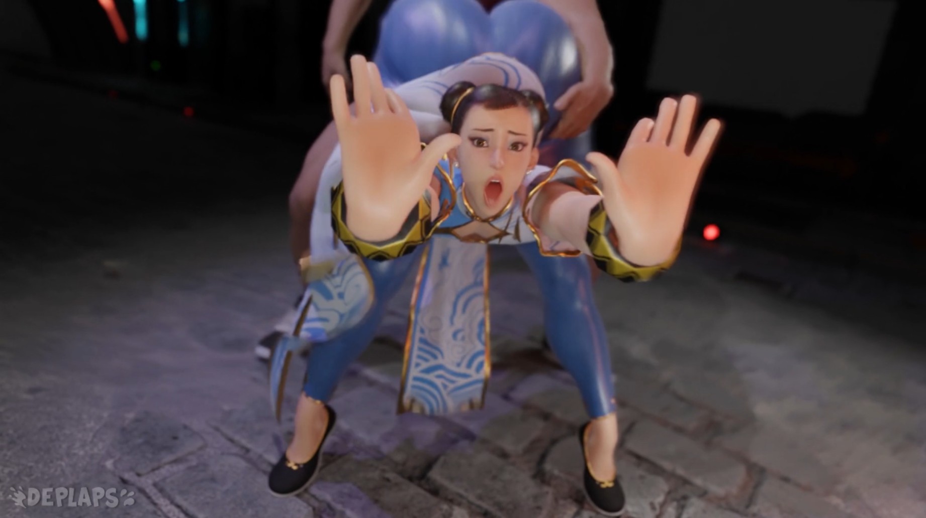 Chun-li kikoken white deplaps 4k60fps