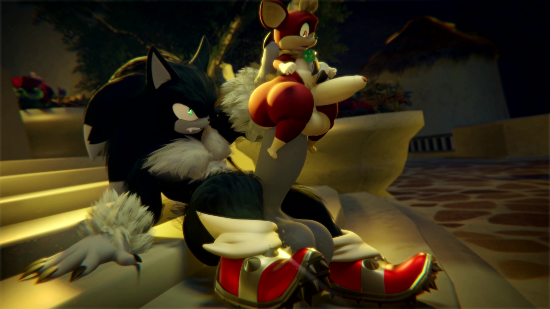 Chip memory training: schoolgirl tentacle futanari ecchi