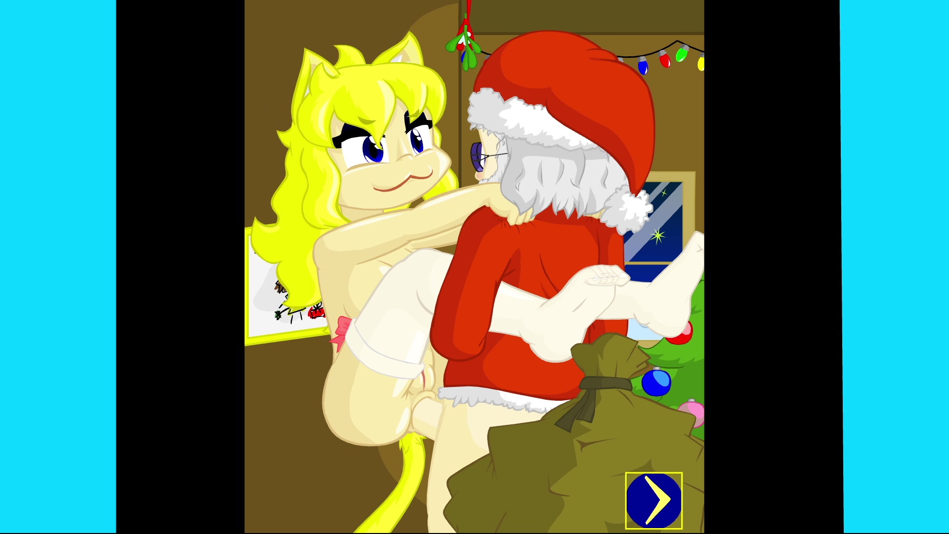 Hot schoolgirl futanari tentacle ecchi gift for santa