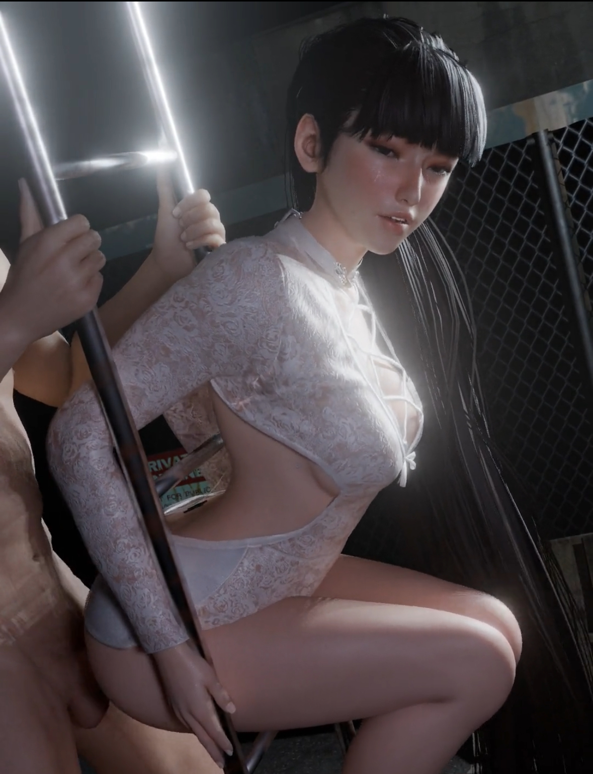 за лестницей евы в клубе