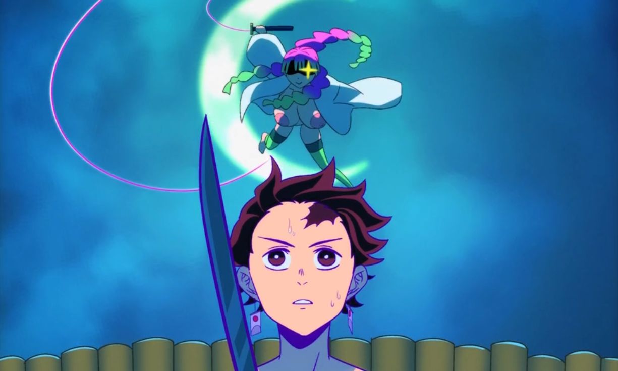 Asesino de demonios kanroji tanjiro caliente ecchi futa tentáculos