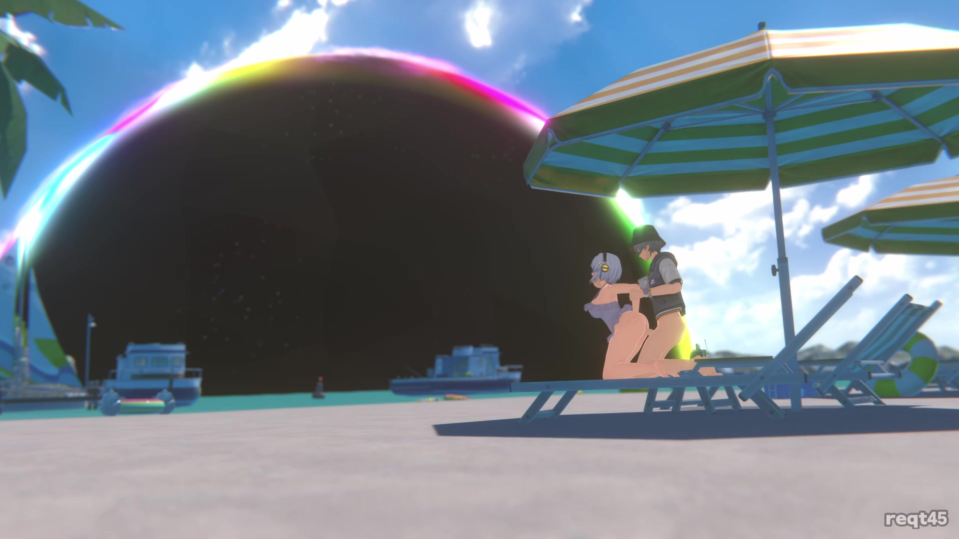 Sexy anby seggs on the beach