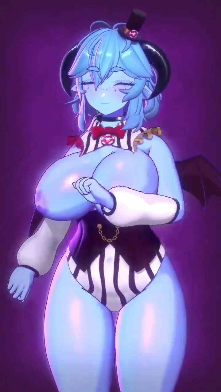 демонесса опалува танцует под музыку