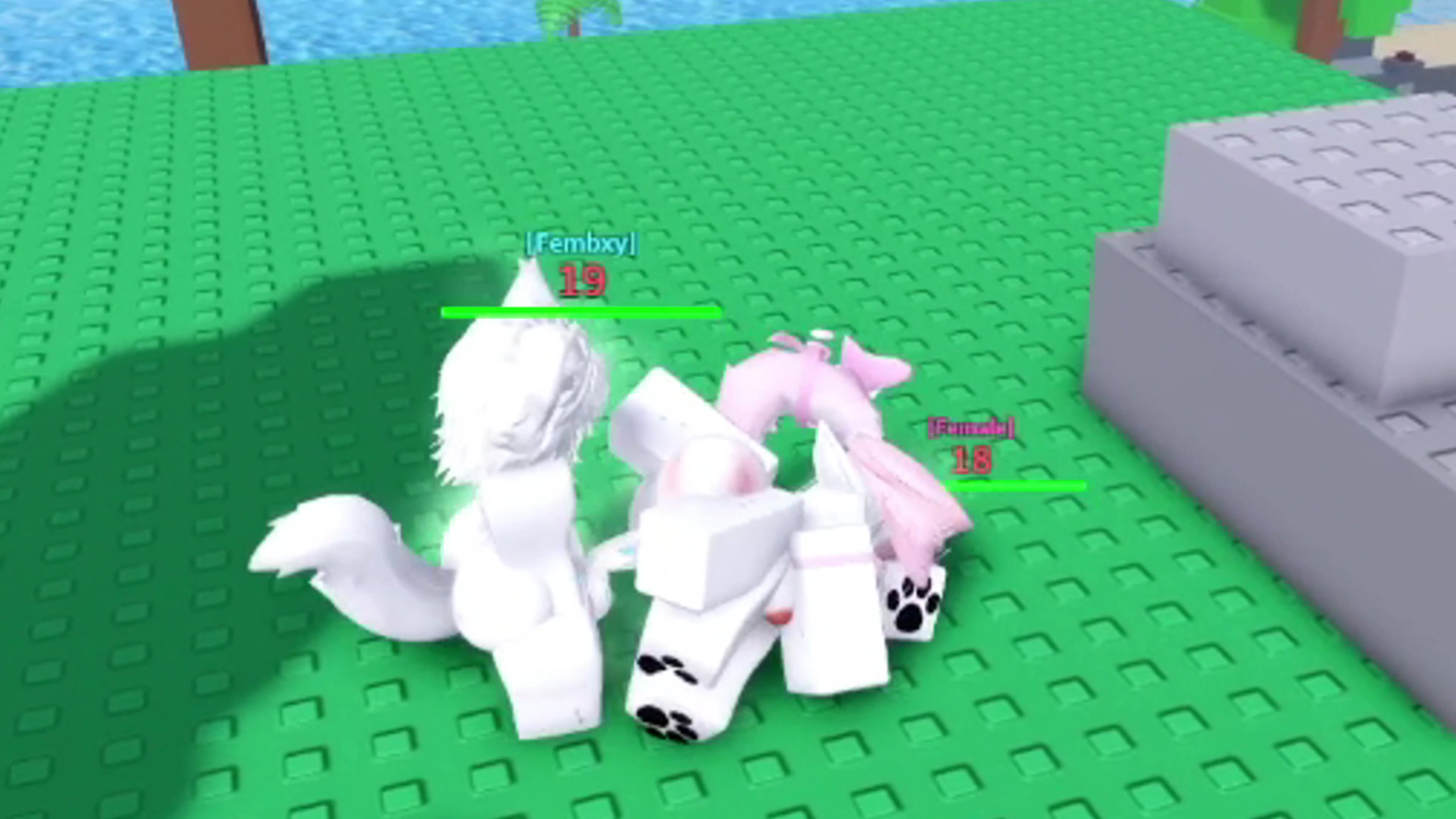 Hot pawjob aftermath