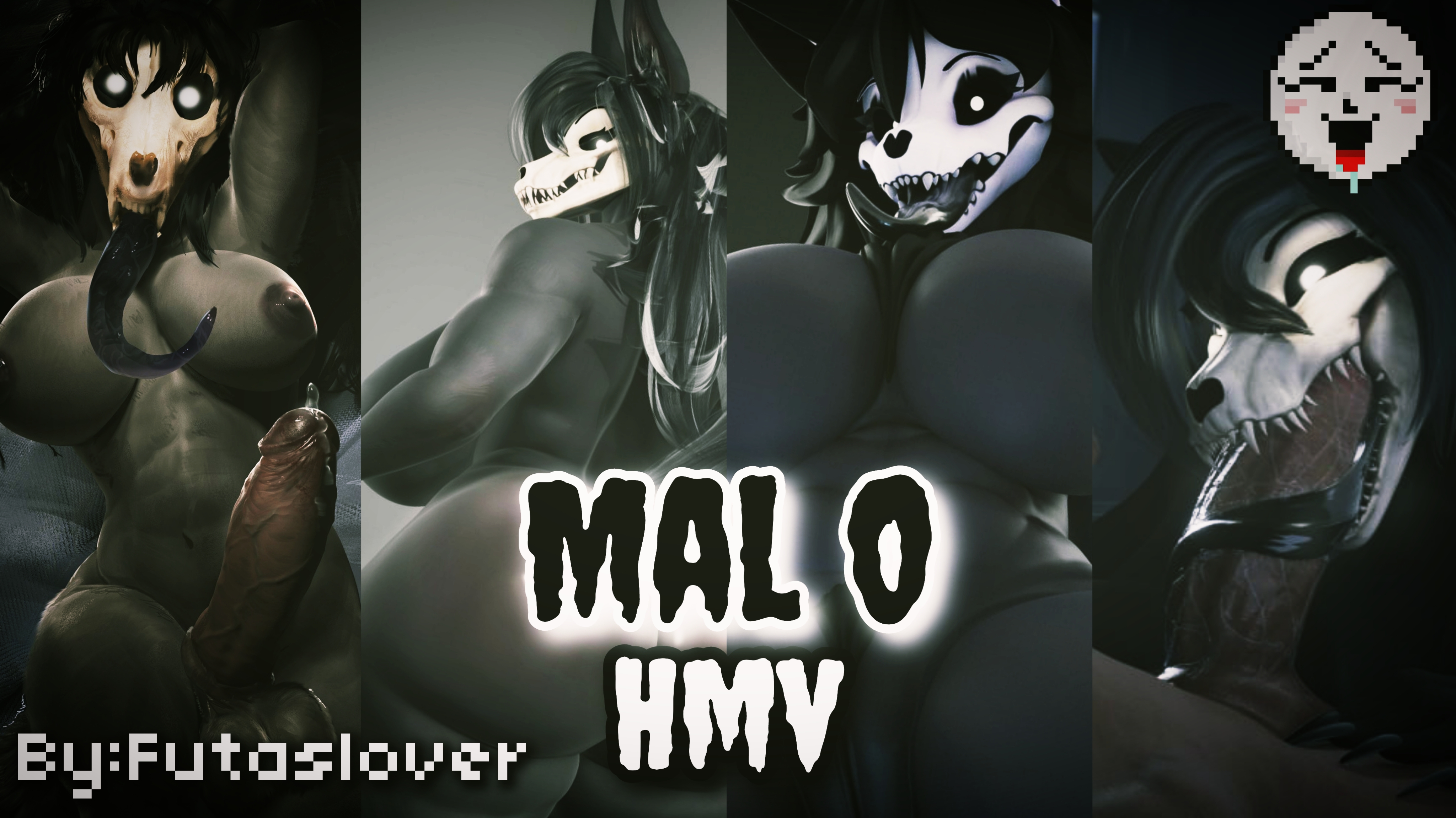 एससीपी गरम फुता स्कूली छात्रा टेंटेकल एचएमवी