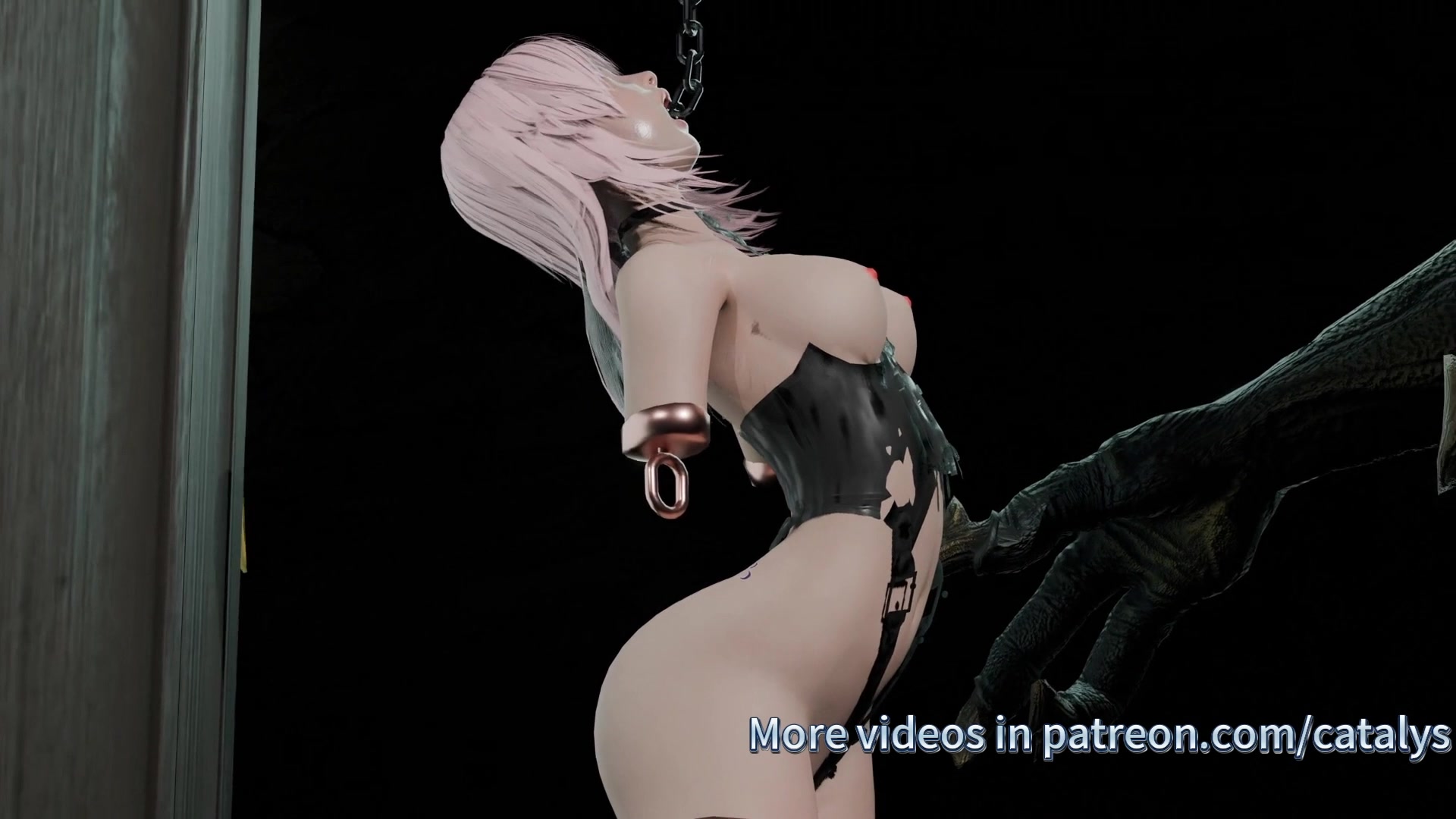 Sexy schulmädchen-szene