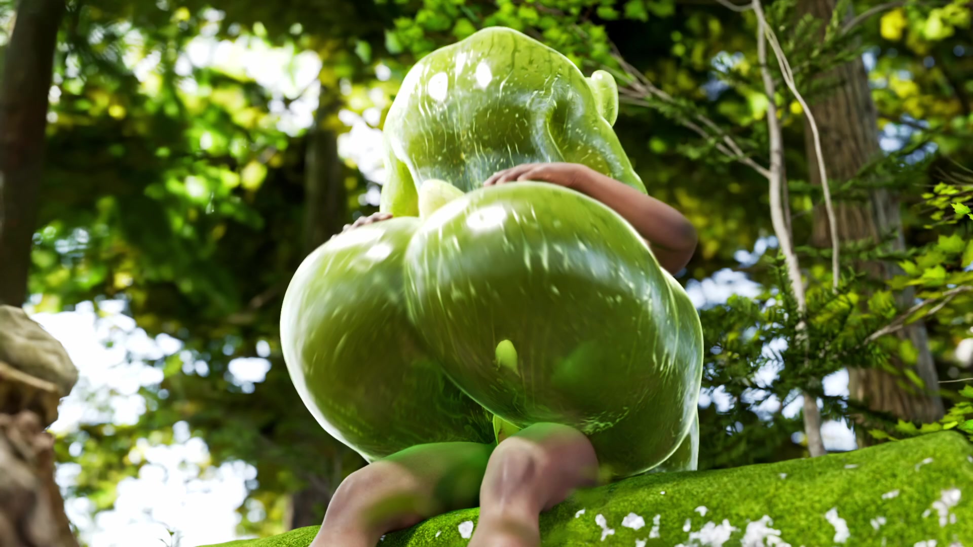 性感的蛞蝓史莱姆女孩骑乘
