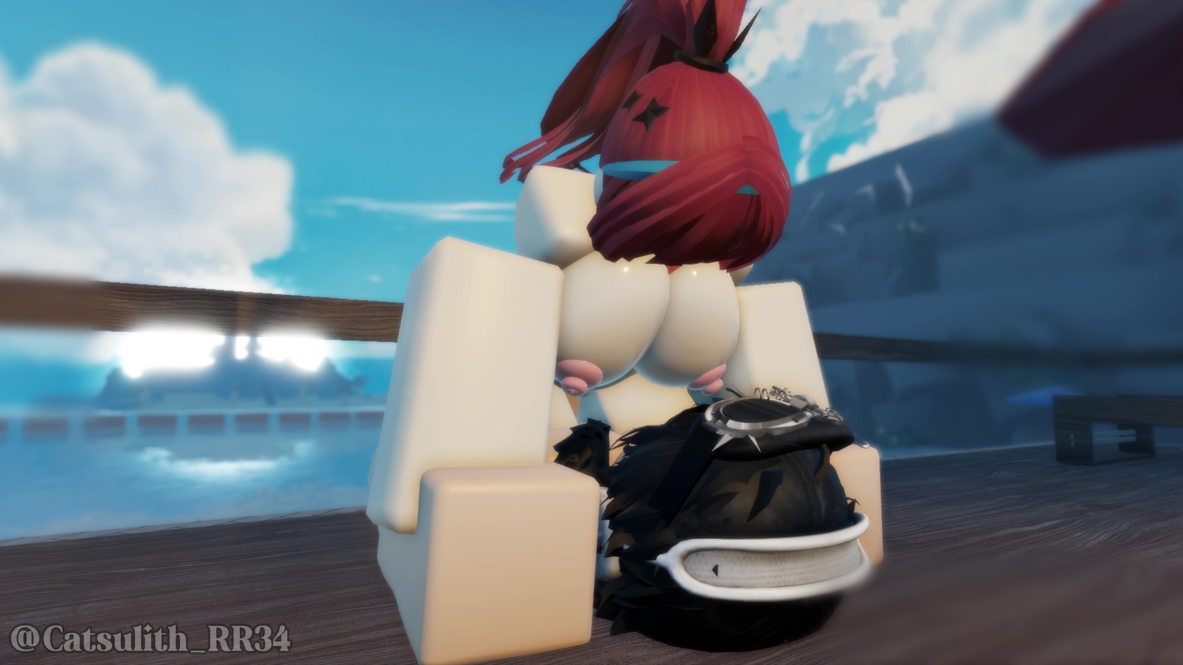 情熱的なふたなりファンのセックス終幕