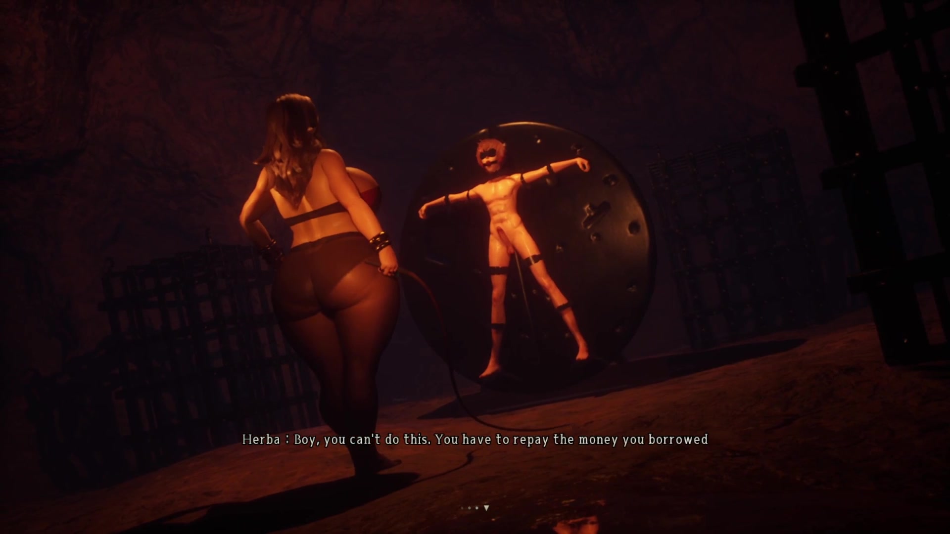 Under the witch: herba's ecchi tentacle futanari schoolgirl seduction