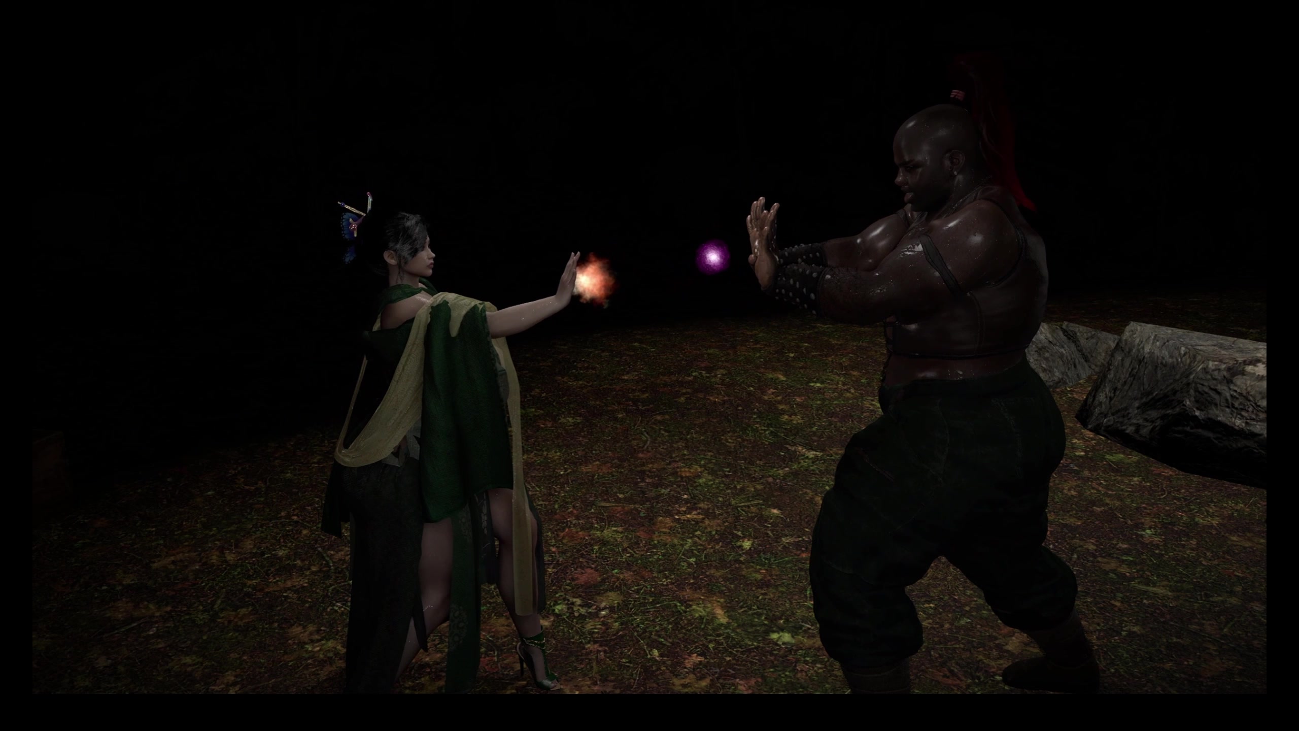 Vision de tentacule futanari écolière érotique