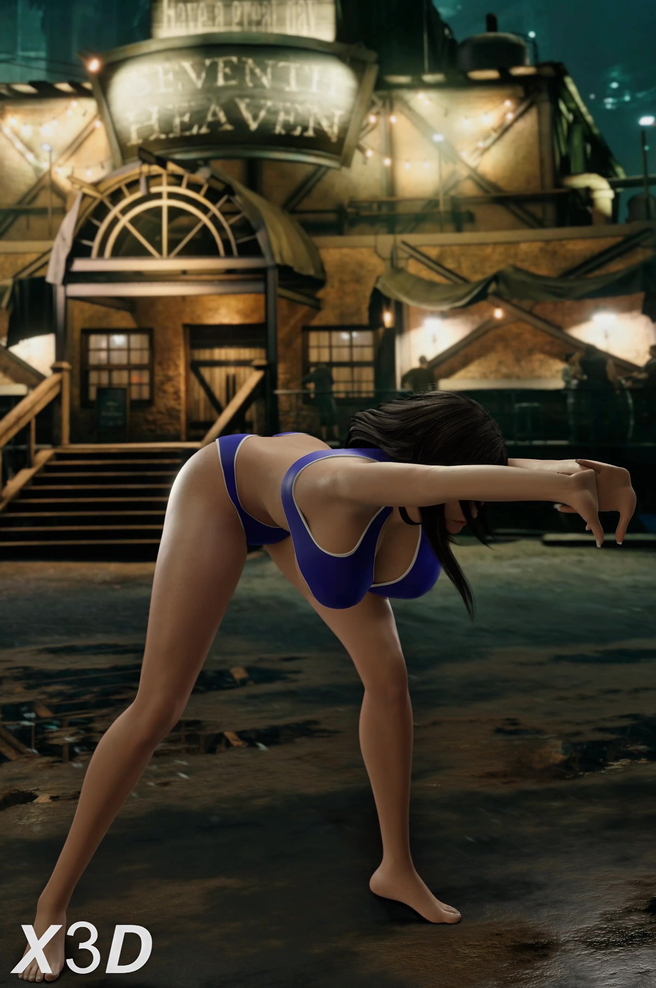Tifa & cammy swimstretch ecchi