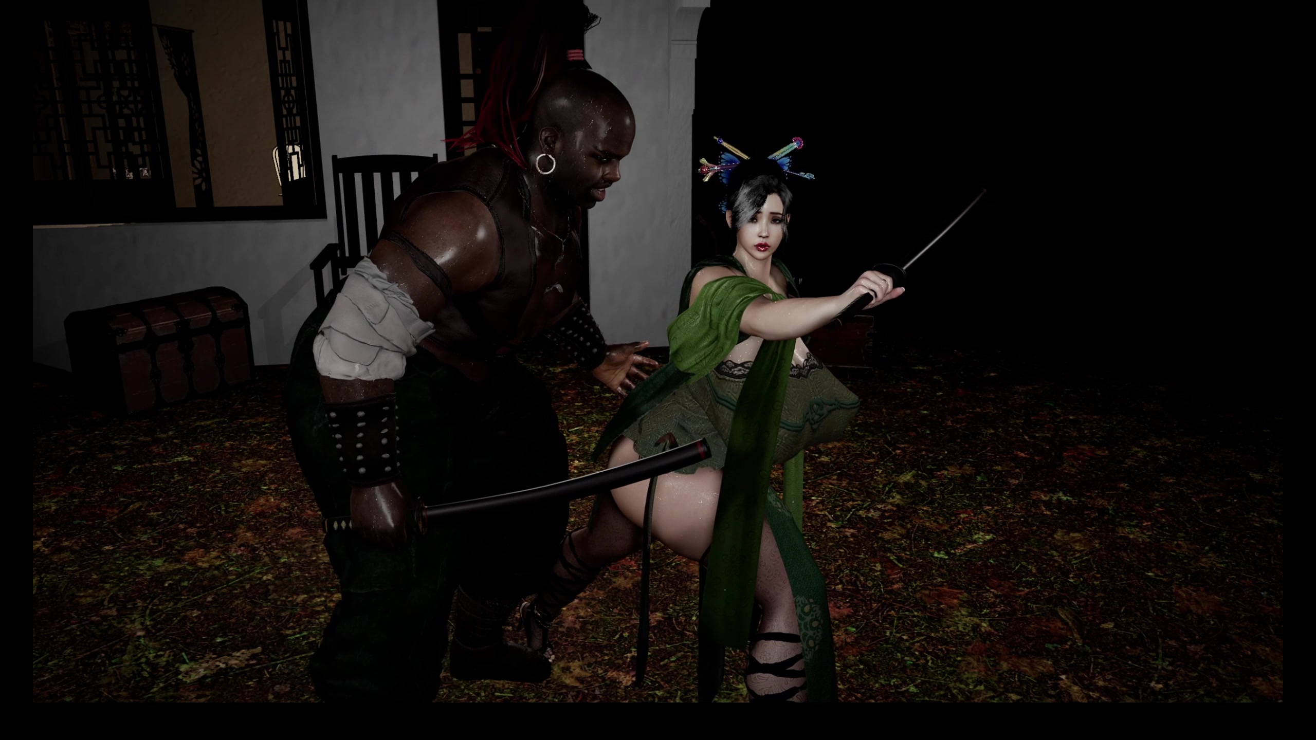 Vision 3 : lycéenne tentacules futanari érotique