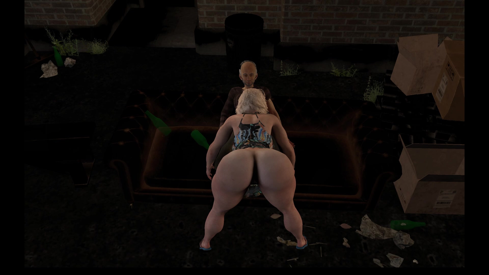 Sin techo ayudada intensamente