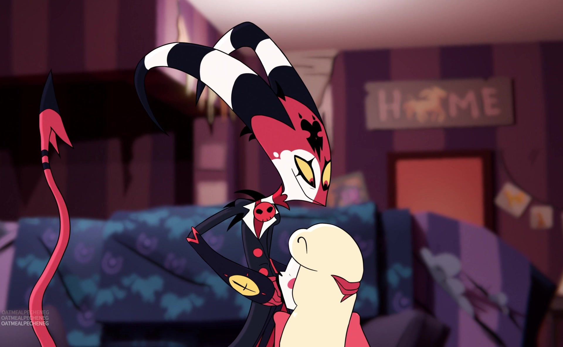 Charlie morningstar et blitz dans tentacle futa érotique