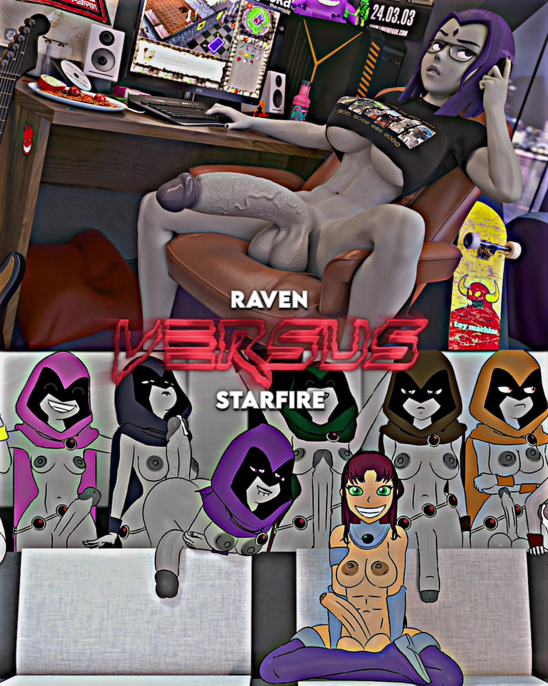 فوتاناري ستارفاير ضد رايفن في بيإمفي إيتشي