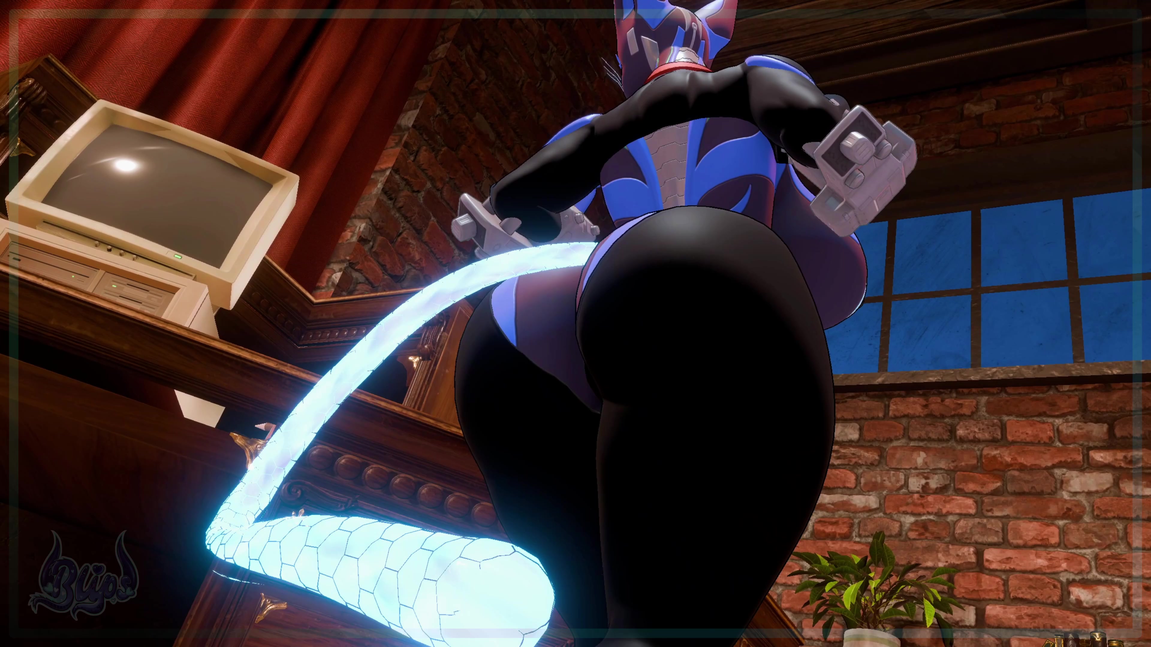 Vr cat girl valkyr services huge cock