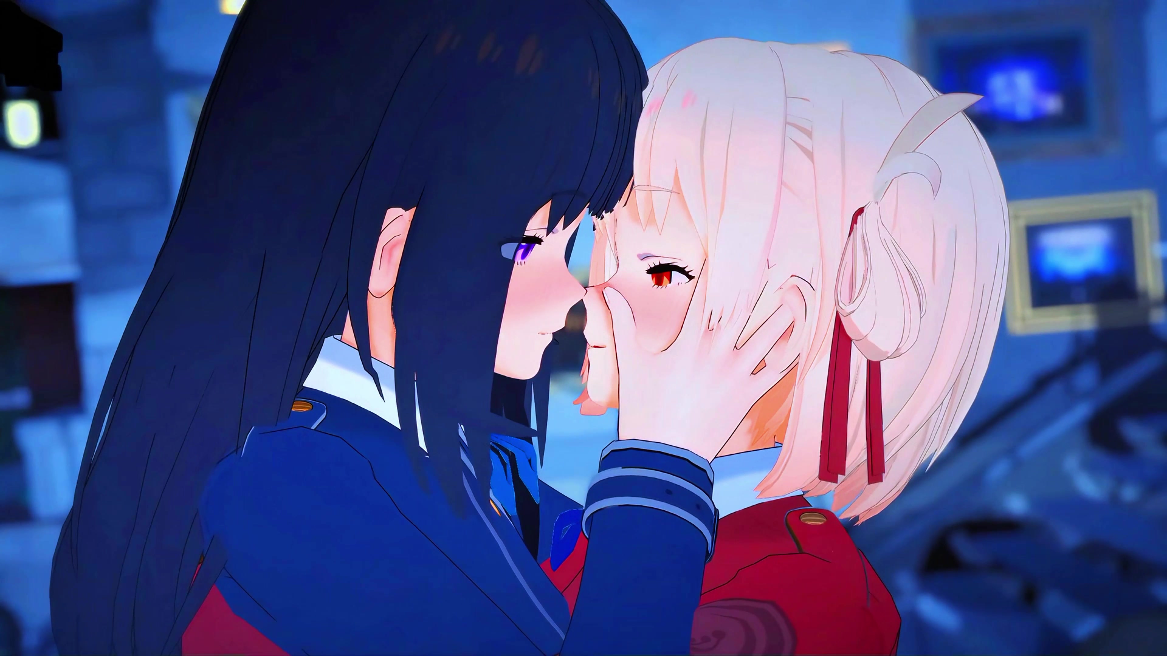 Chisato nishikigi kämpft gegen takina inoue