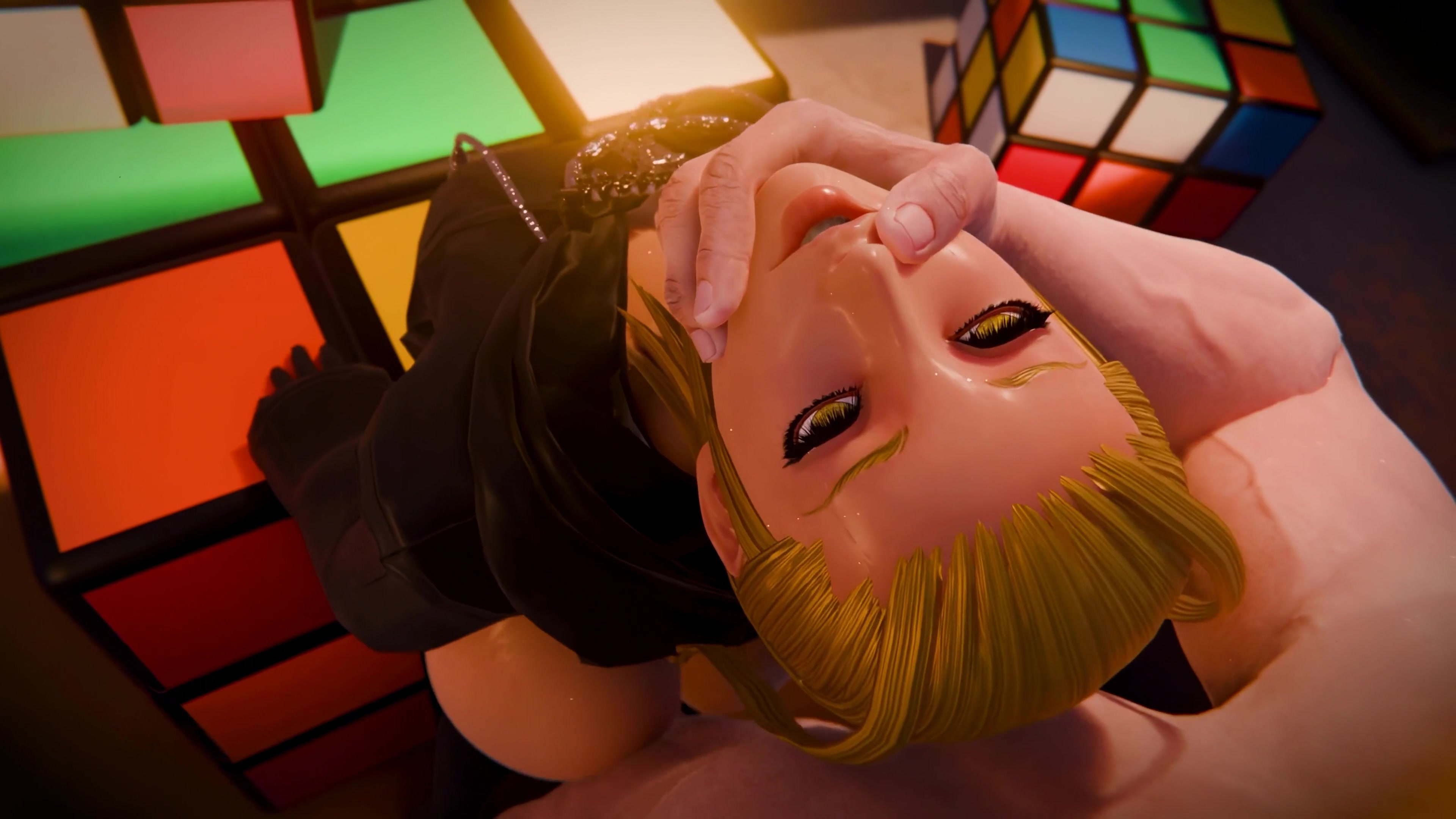 ラクシーヌが激しい責めを受ける