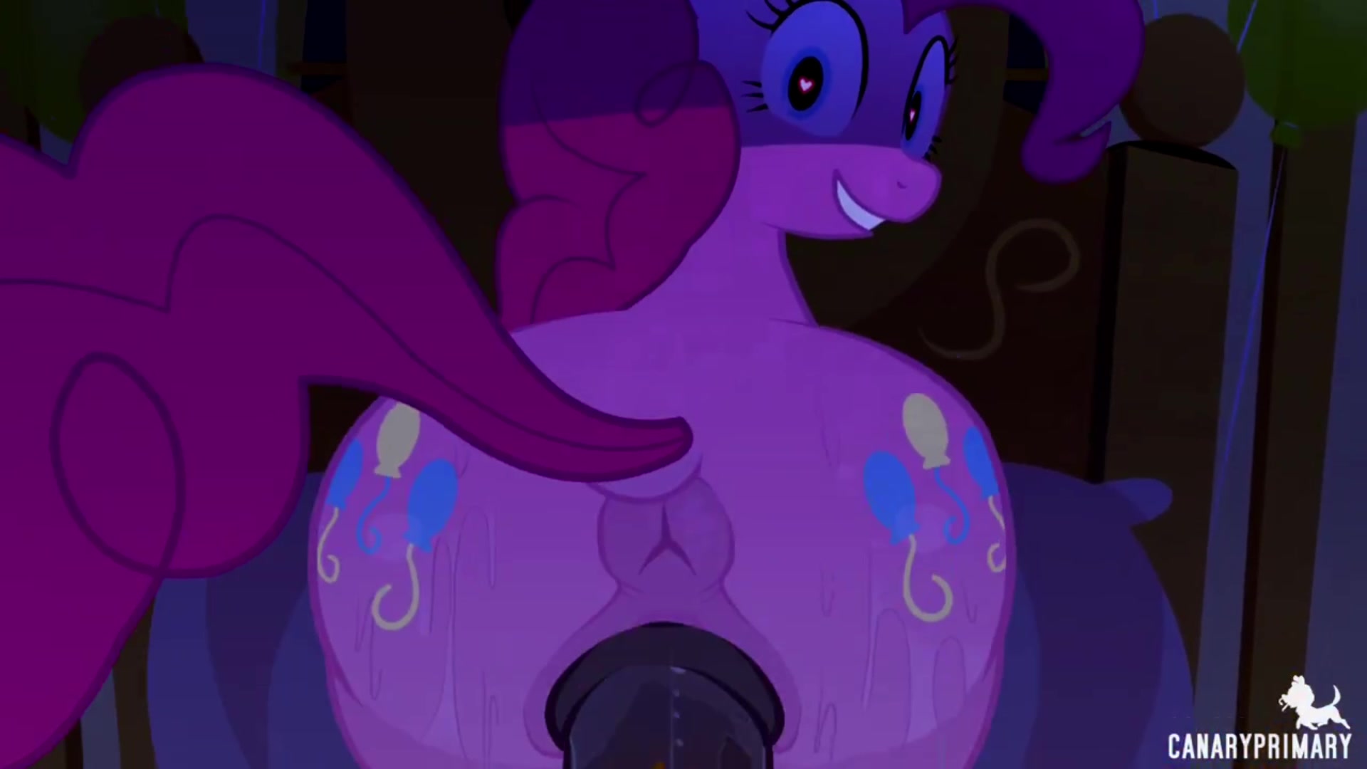 Pinkie pie’s naughty reverse-cowgirl ride