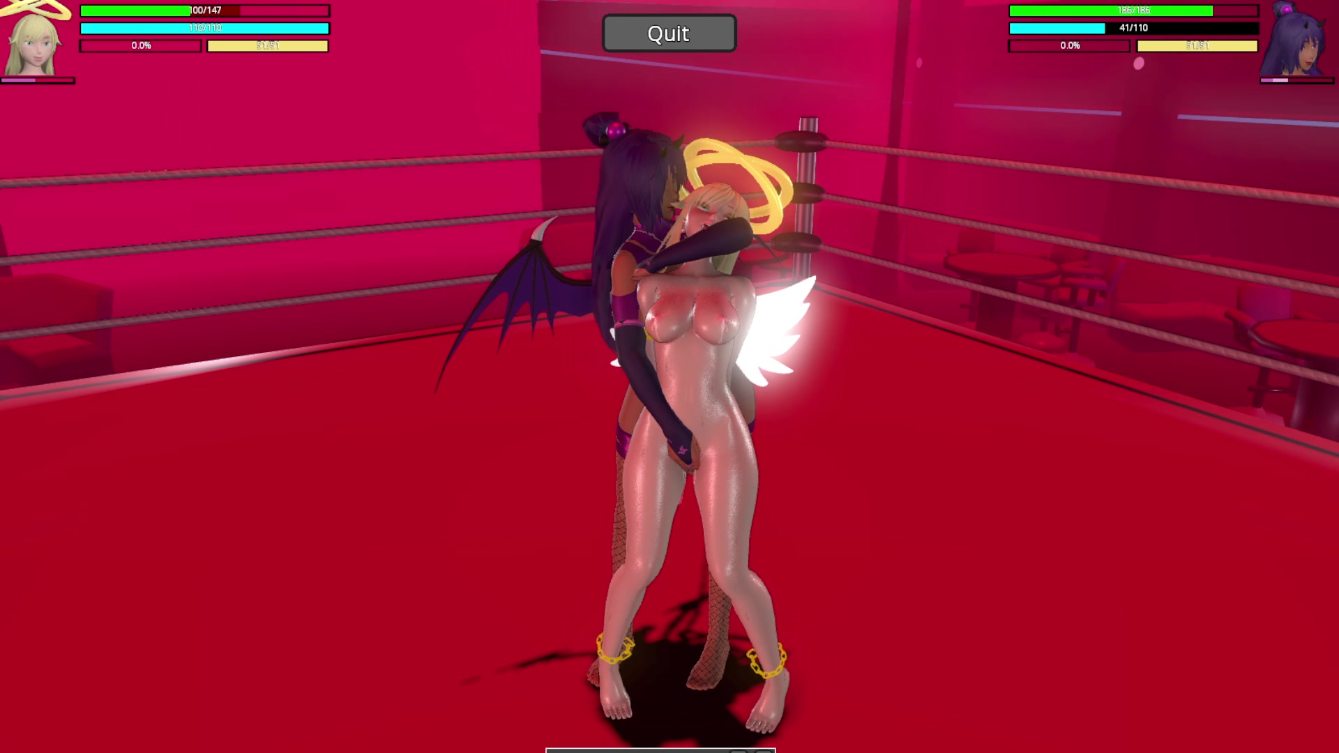 Heiße futanari-schulmädchen tentakel-ecchi-überlastung