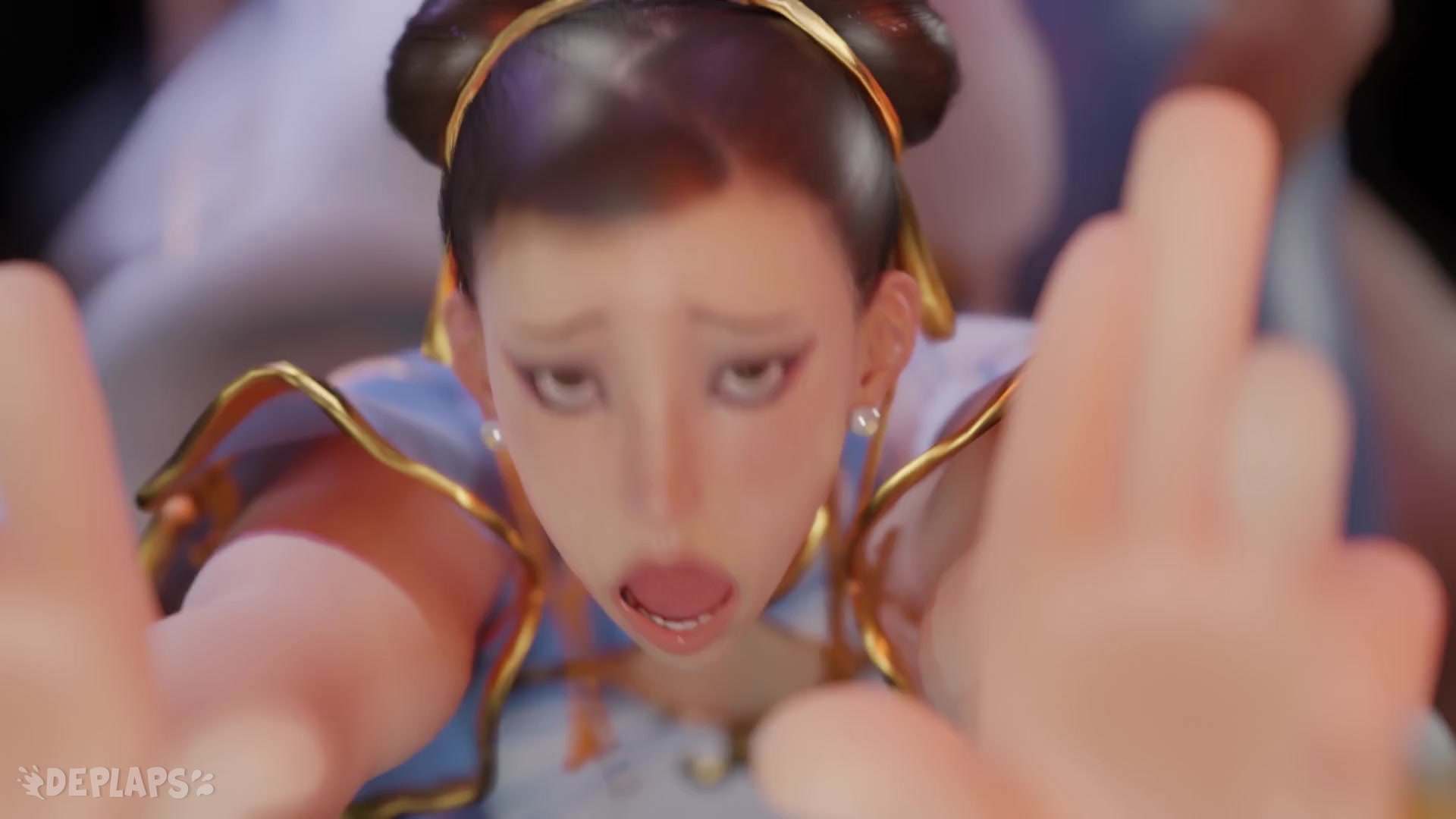 春丽激烈后入撞击