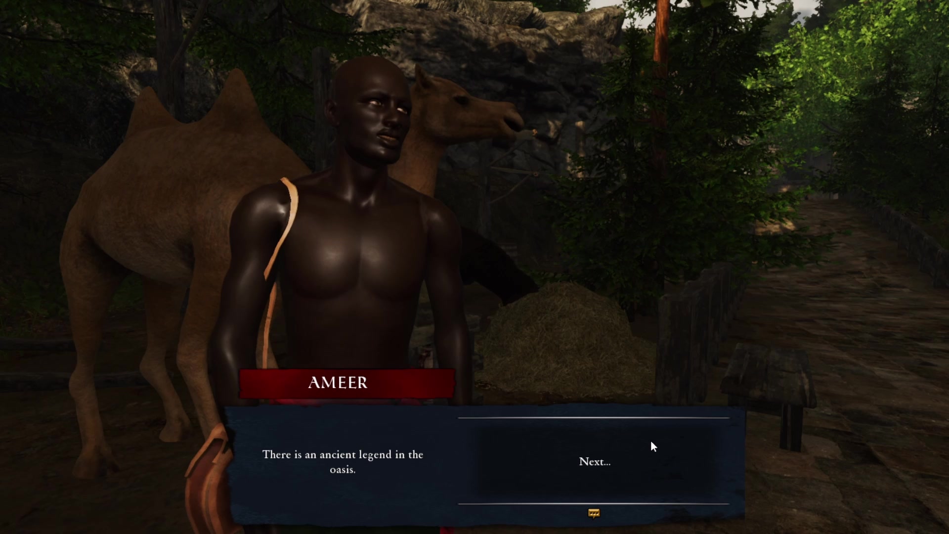 Rome slaves ravage oasis nymph