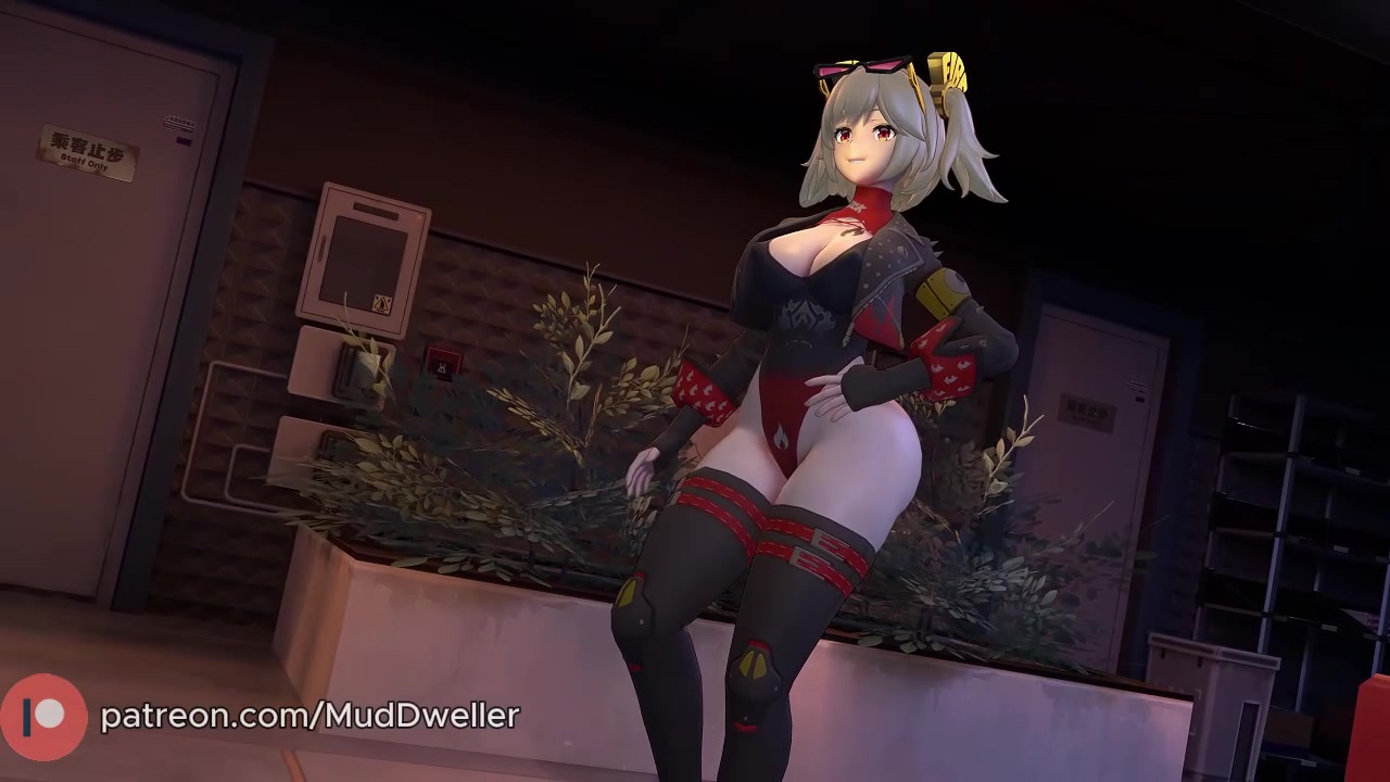 Burnice darkside tentacle futa schoolgirl ecchi