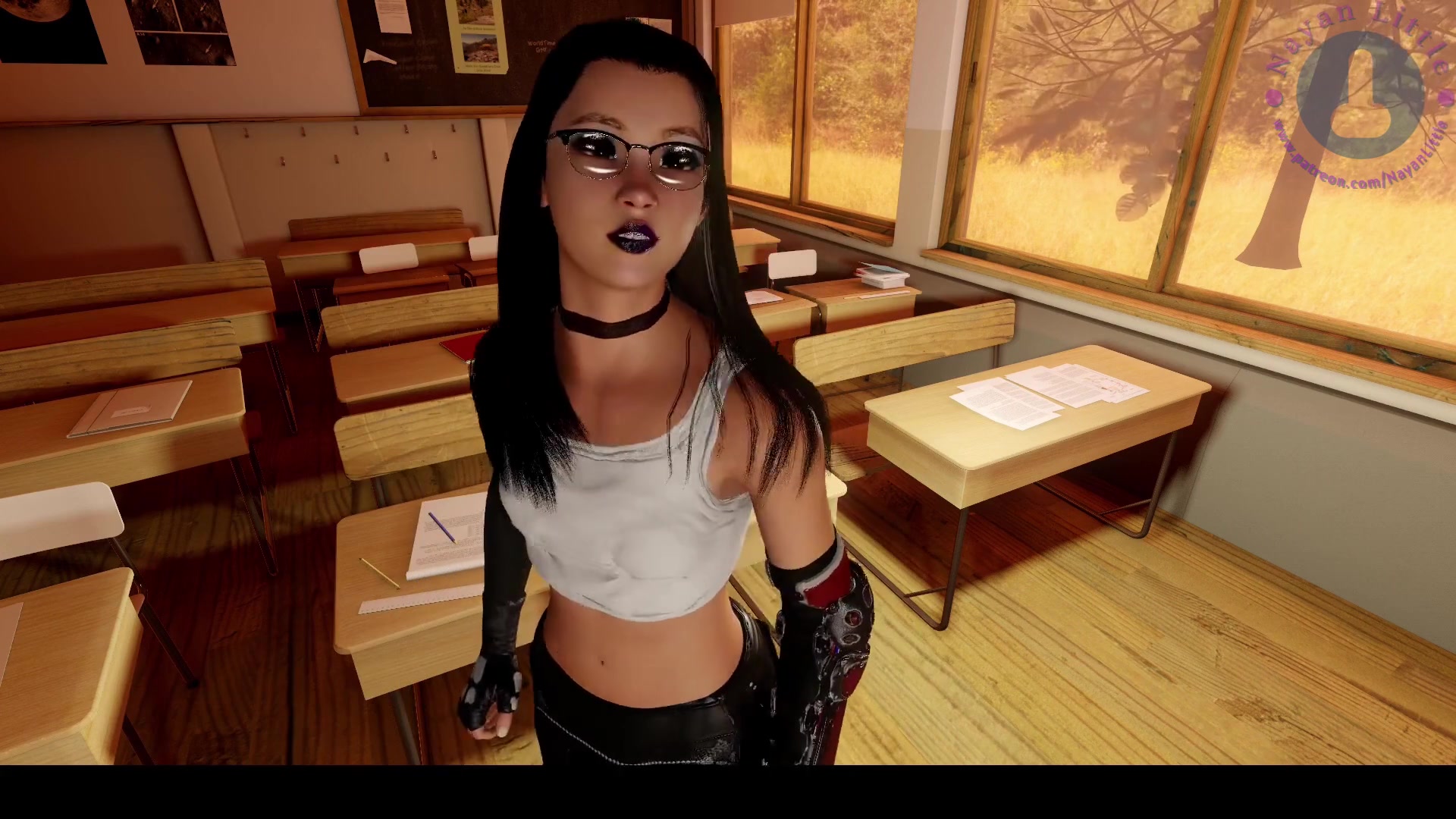 Tifa femboy dançando sedutoramente