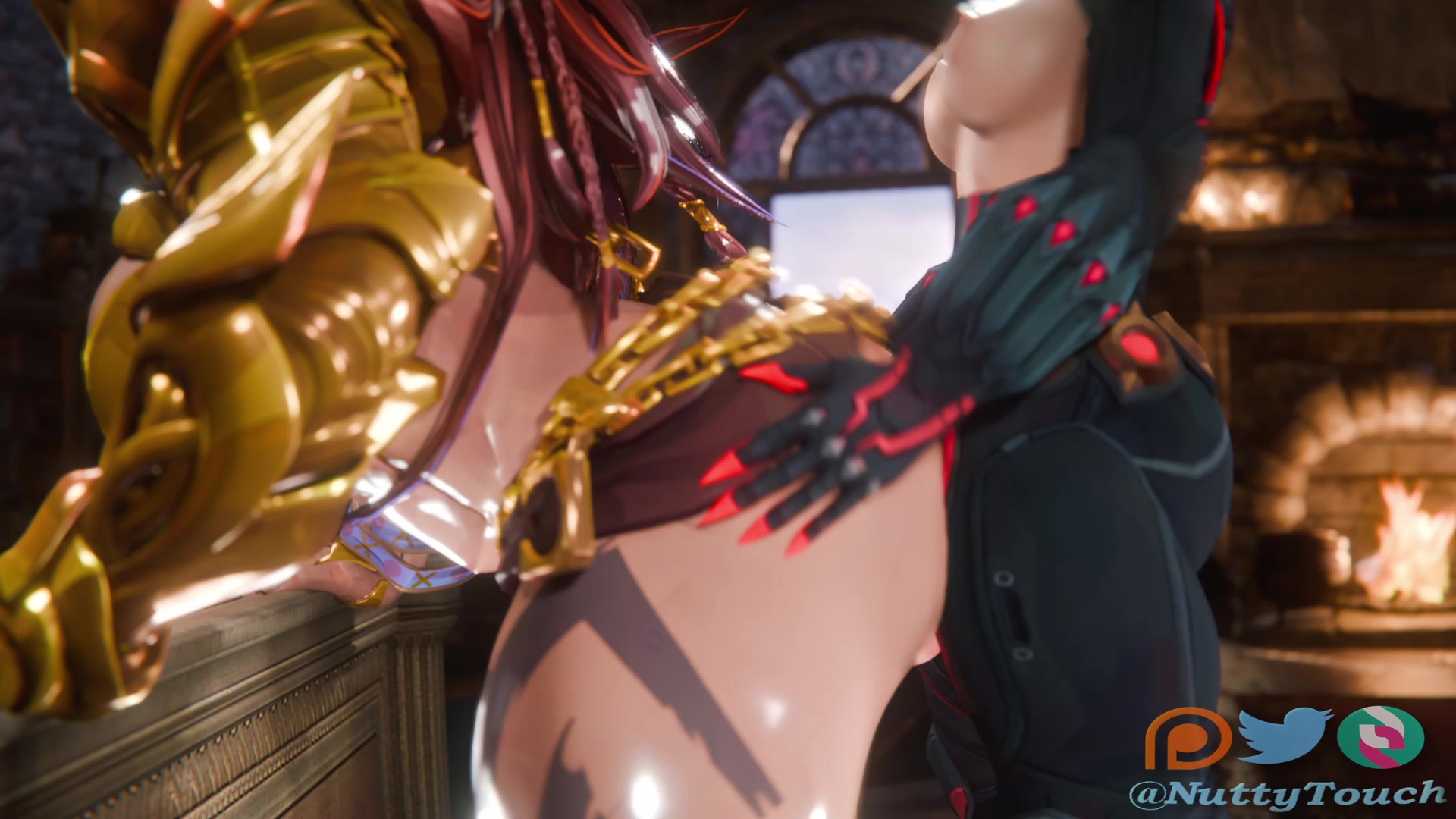 ふたなり女アクション by nuttytouch