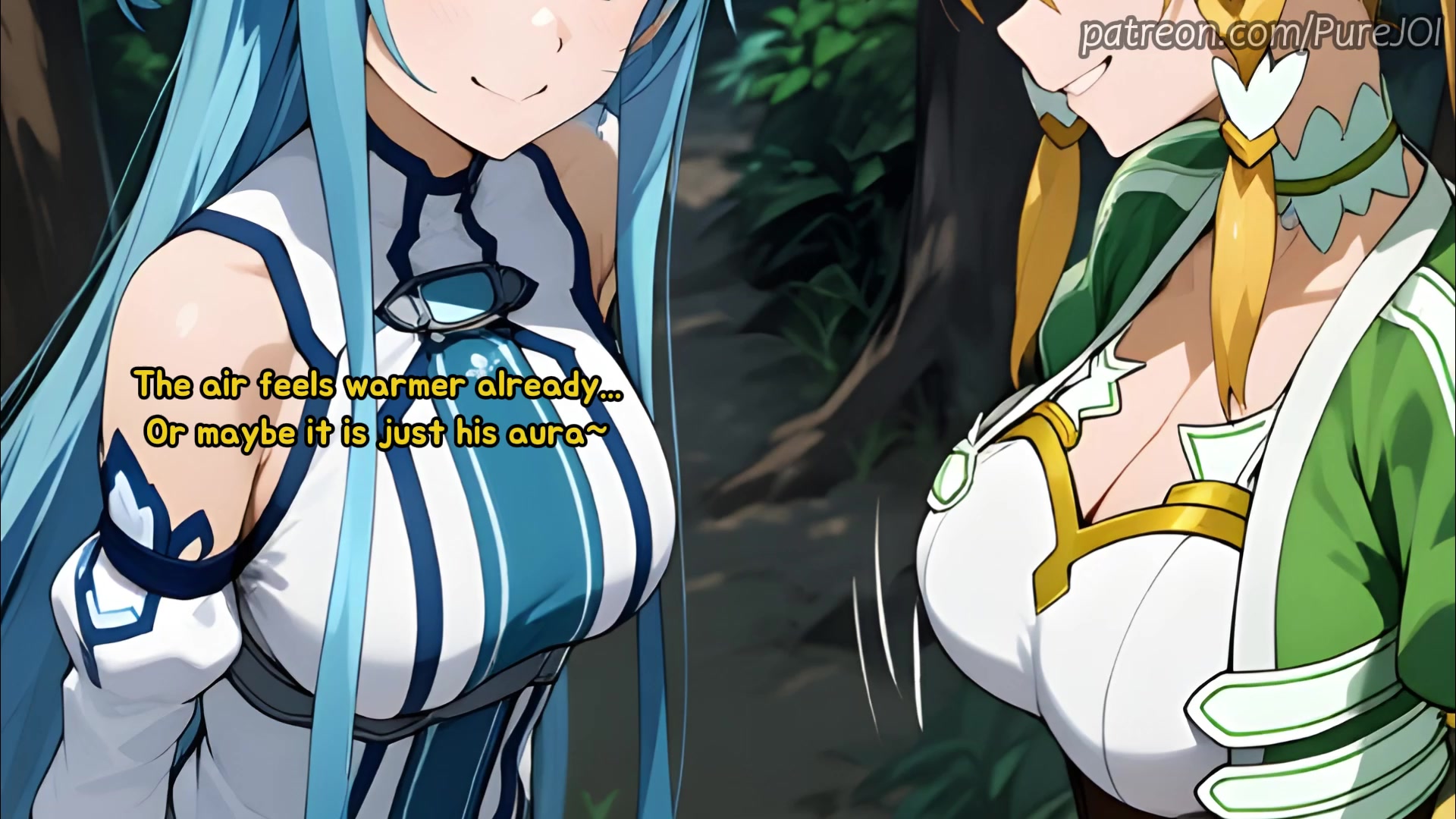Ficke suguha und asuna aus sao in verschiedenen welten (sex-joi)