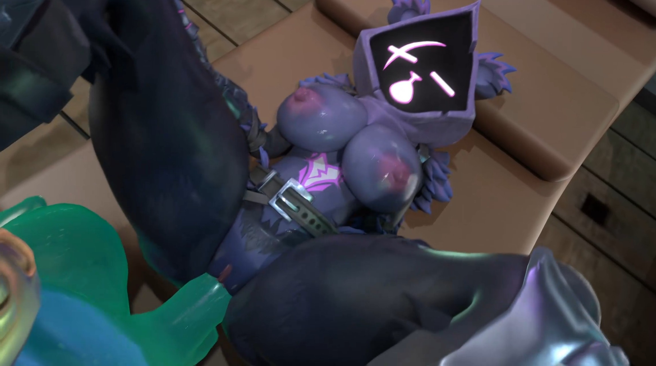 ミョウとレイヴン・スケアクロウ 4k60fps