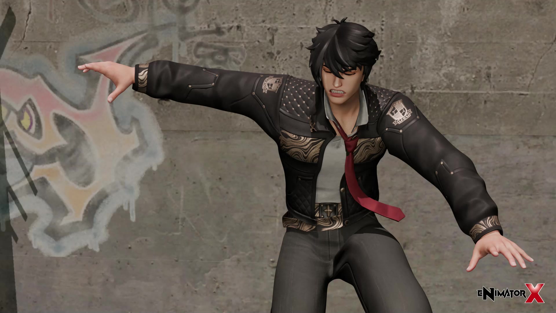 Intensa pelea de chun-li con chorro en full nelson