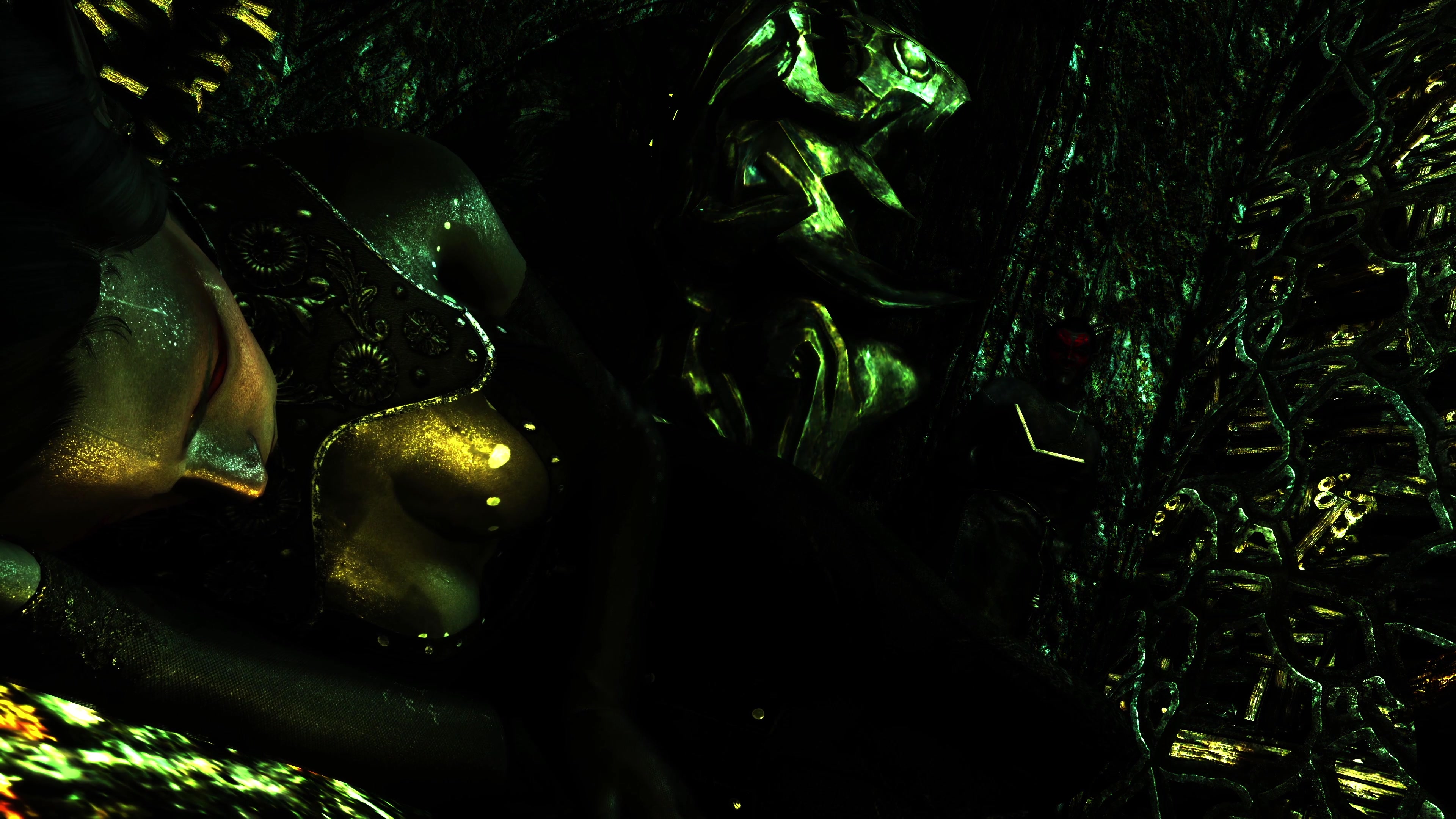 Apocryphe présente des scènes ecchi chaudes