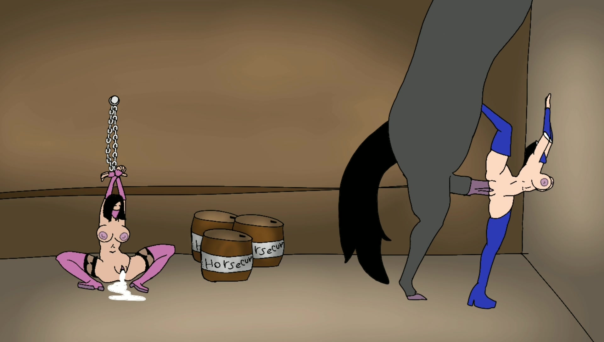 Irmã kitana e mileena vadia