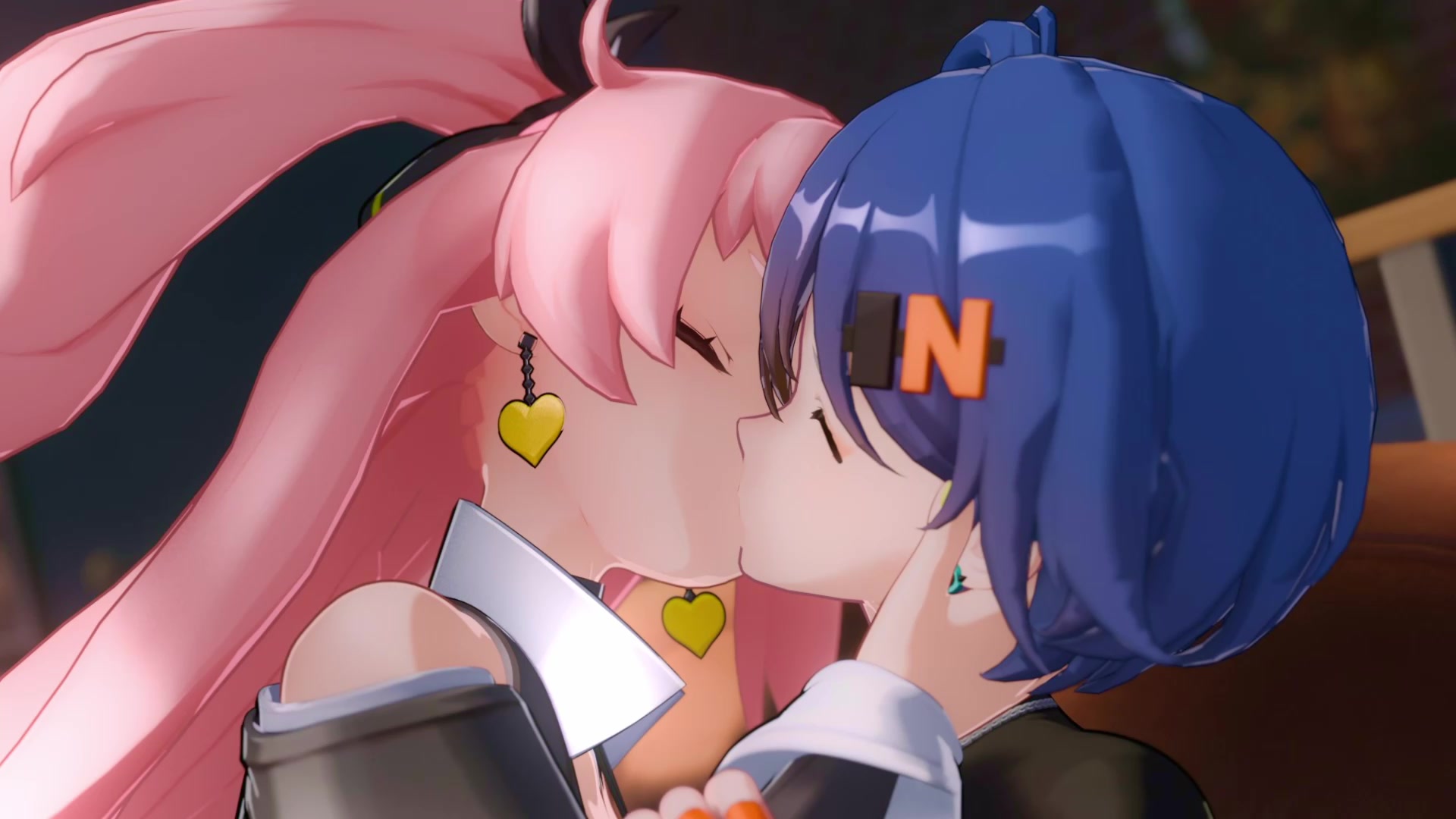 性感女学生妮可和贝尔扶她触手色色亲吻