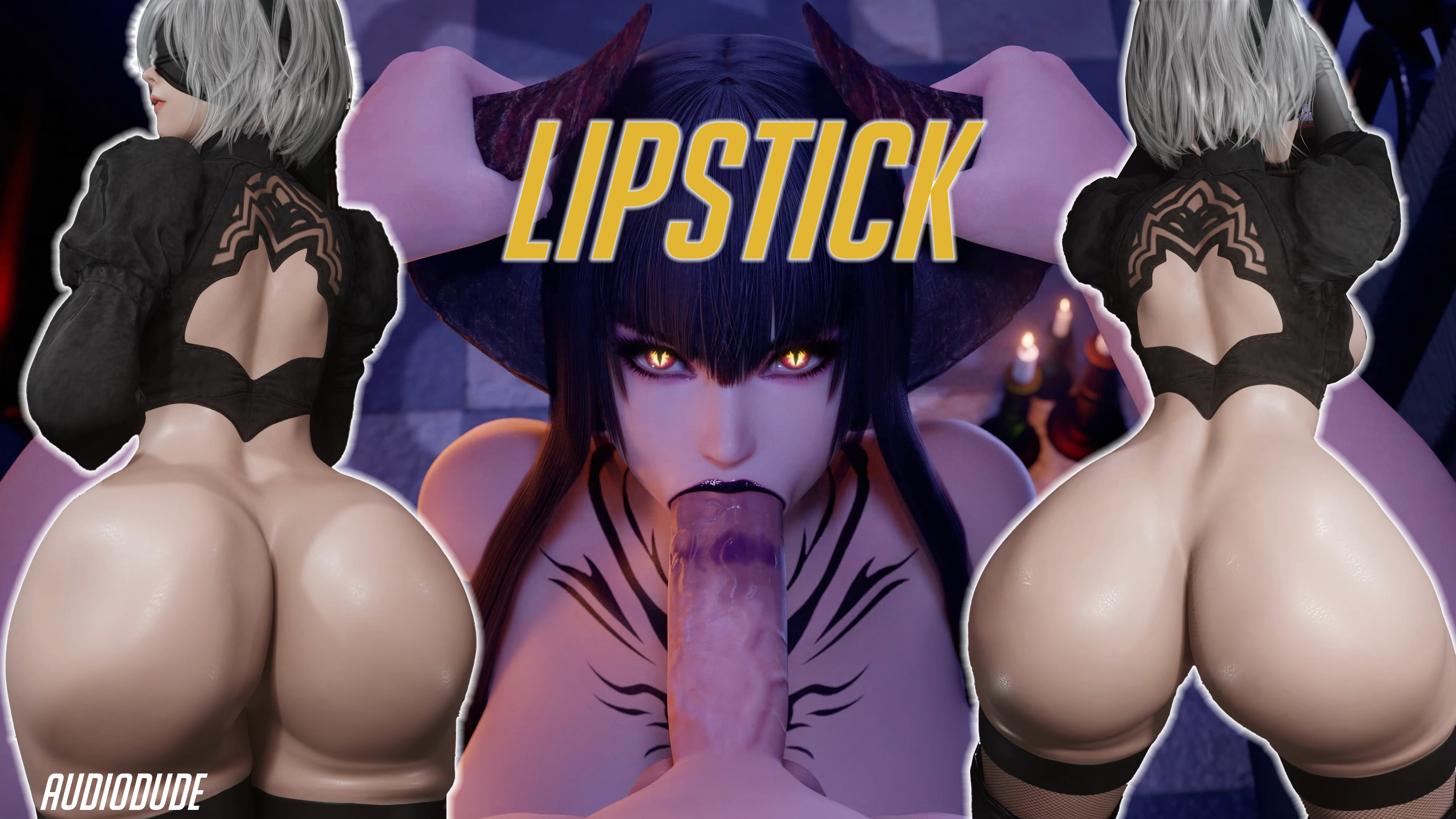 Hmvリップスティックエッチふたなり女子生徒触手シーン