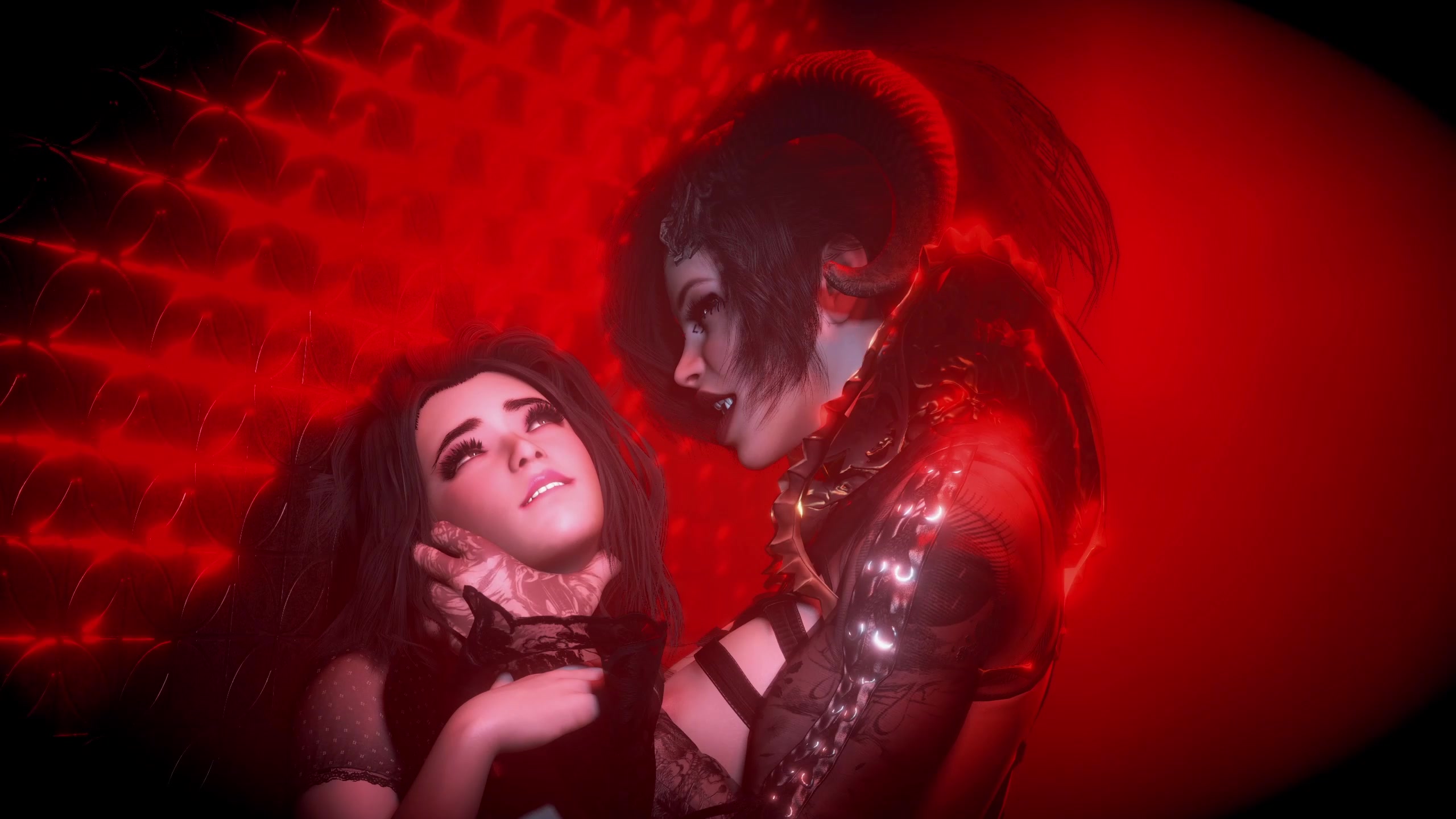 Witch fell: schoolgirl tentacle futanari ecchi descent