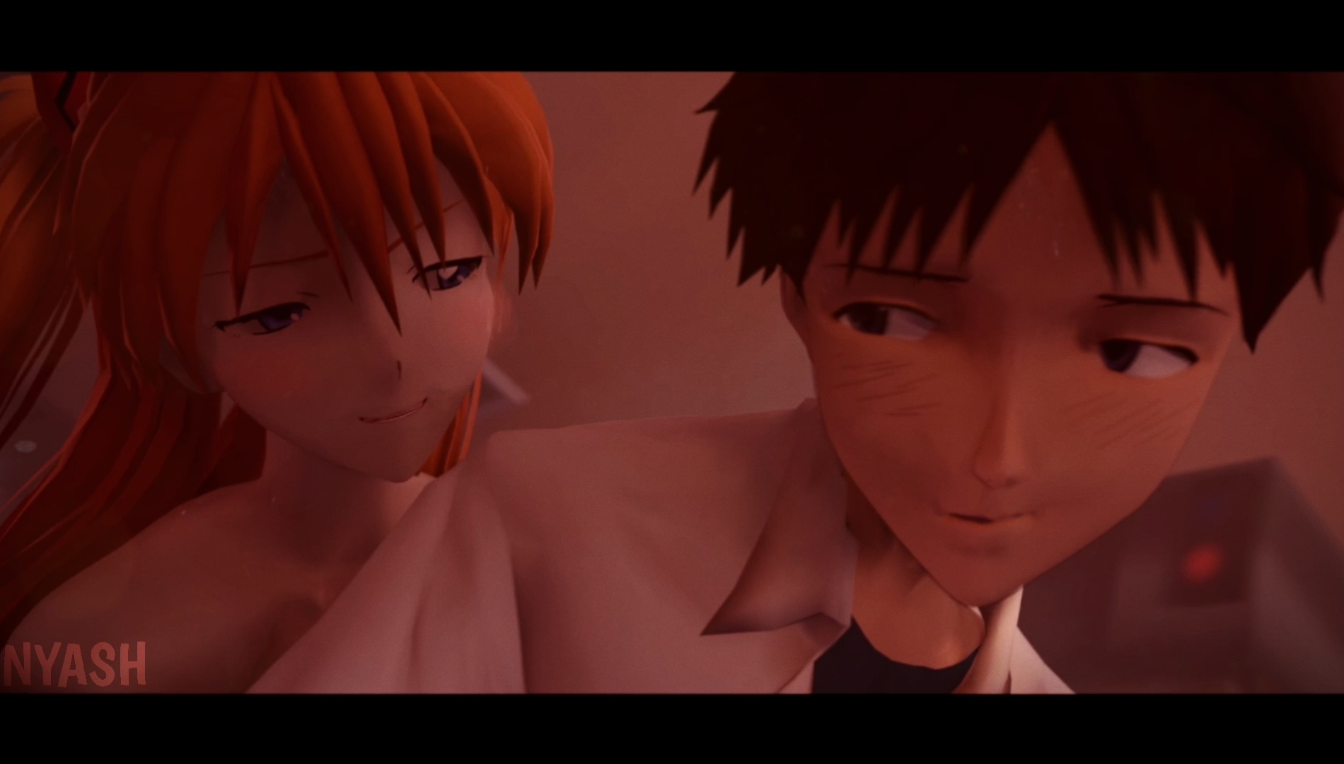 फेमडोम असुका और शिंजी फुता टेंटेकल एचि