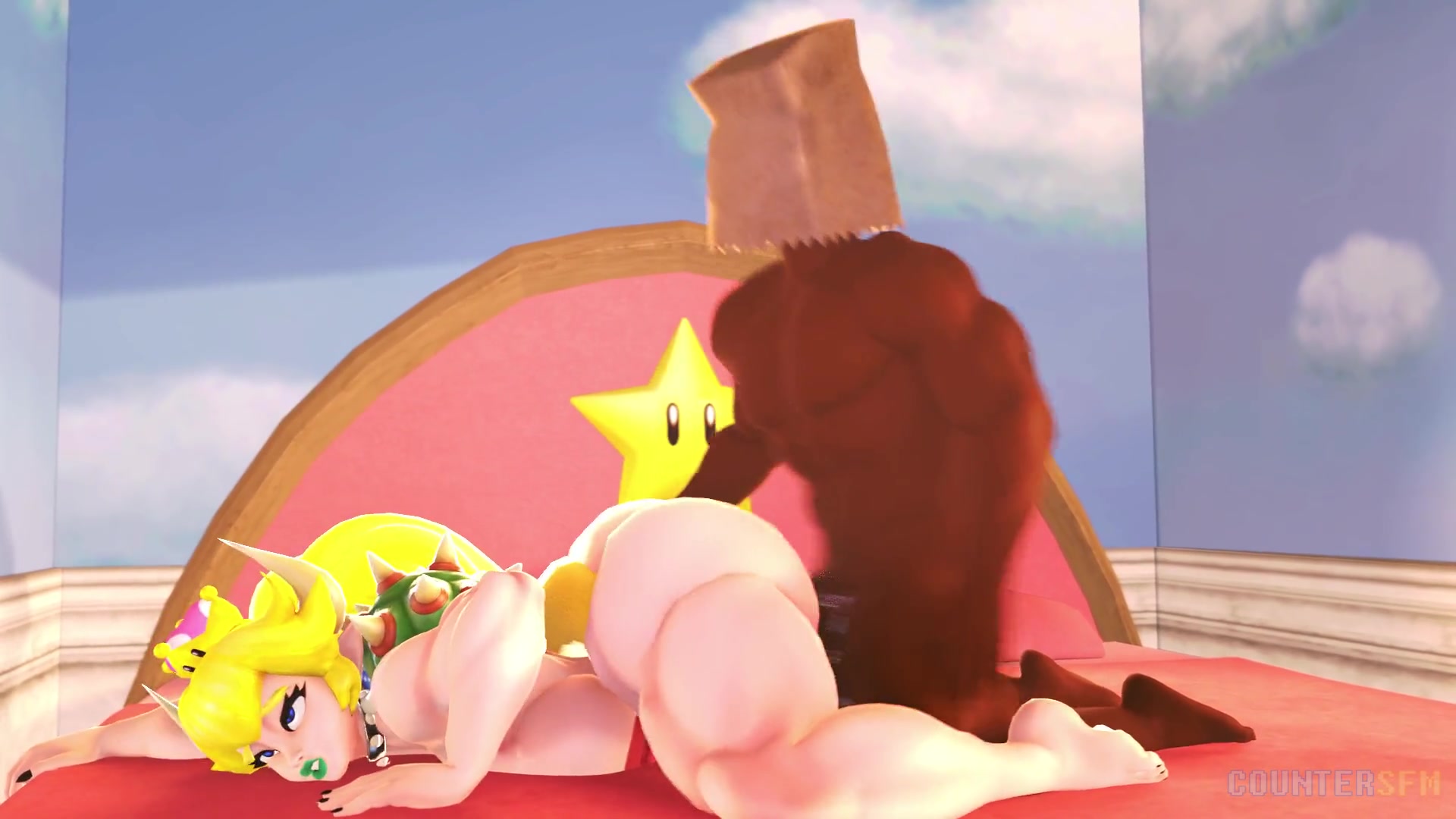 バウゼット後背位