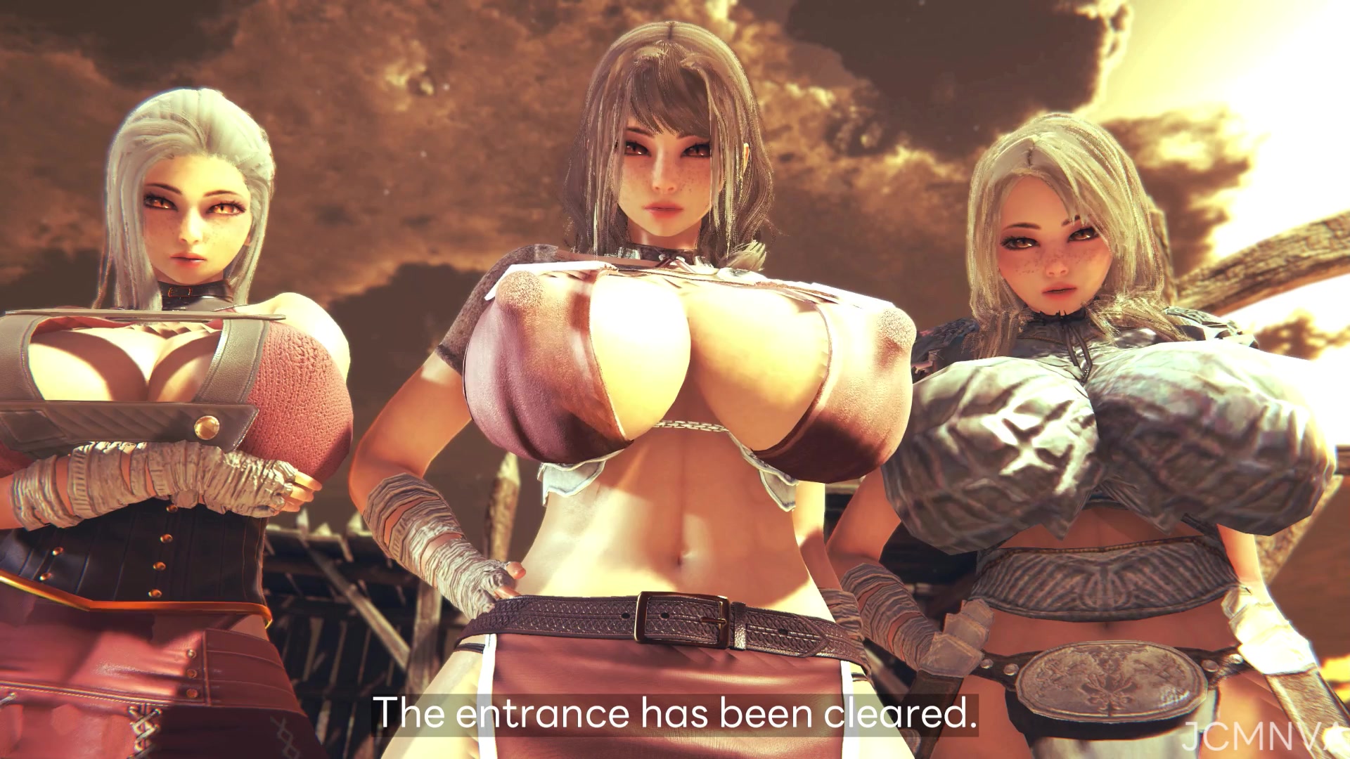 Barbarian party wizard’s tentacle futanari ecchi schoolgirl showdown