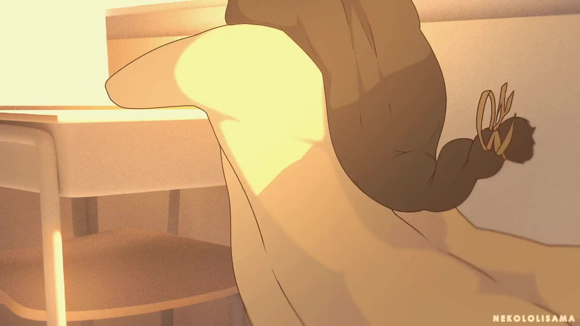 шаловливая школьница жёстко трахается