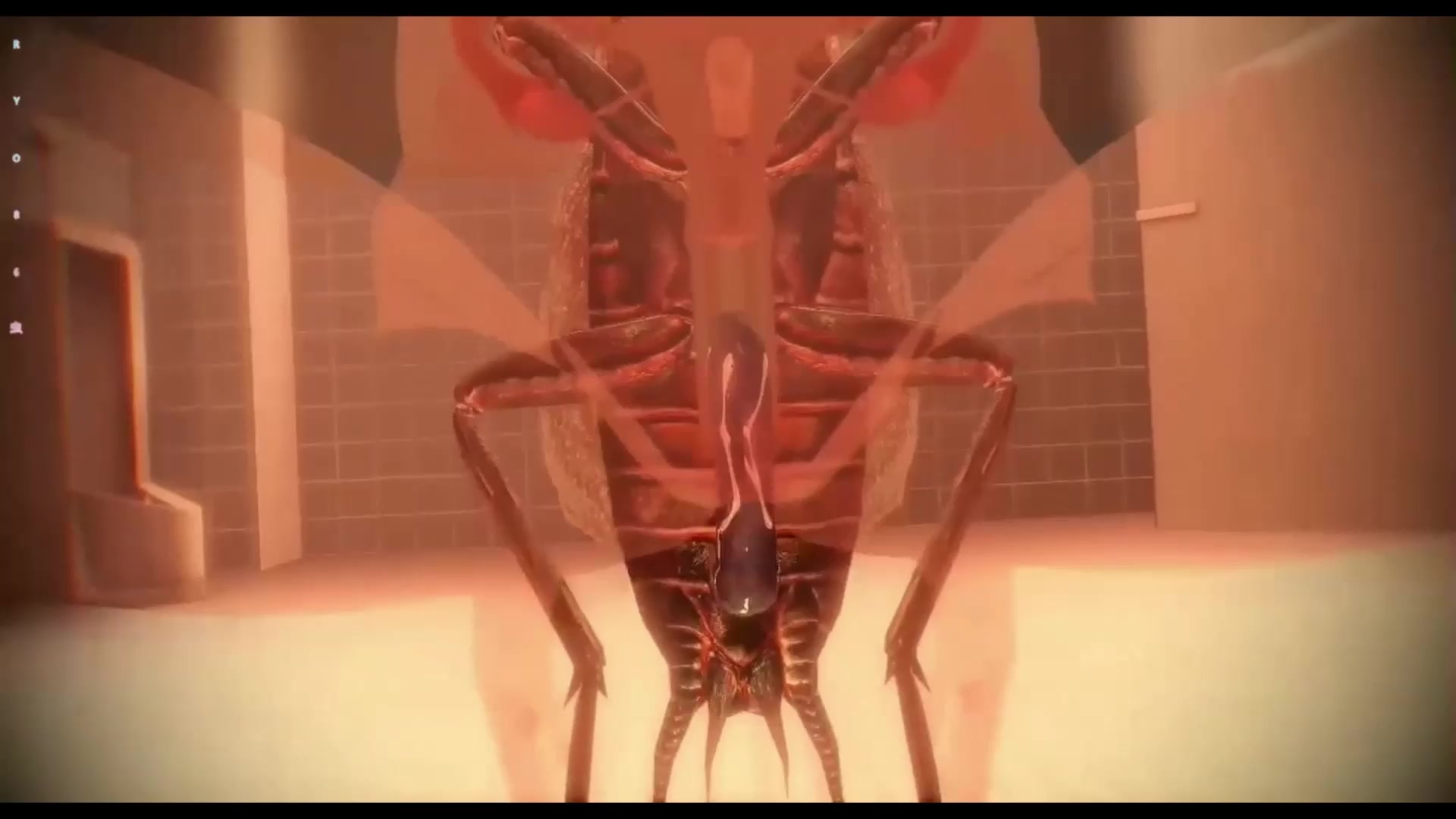 Naissance d'insecte avec rayons x de lilia