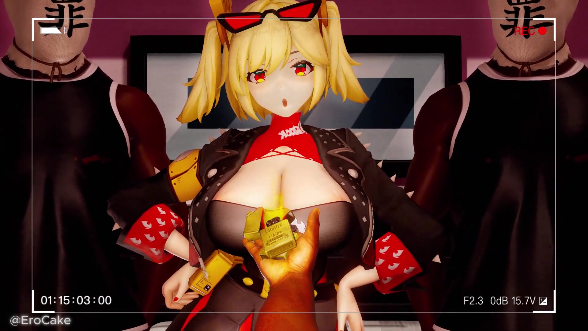 フタナリ触手エッチ女子高生のセックステープ