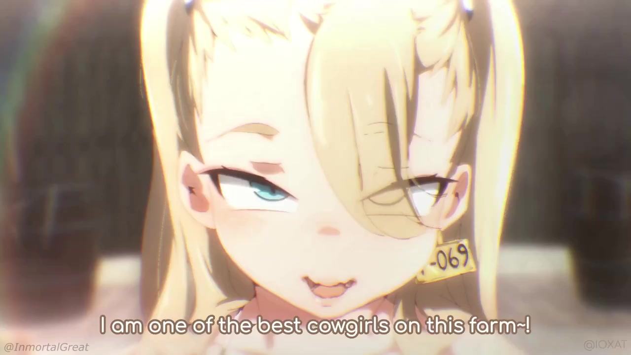 Kuhmädchen-farm spanischer dub ioxat